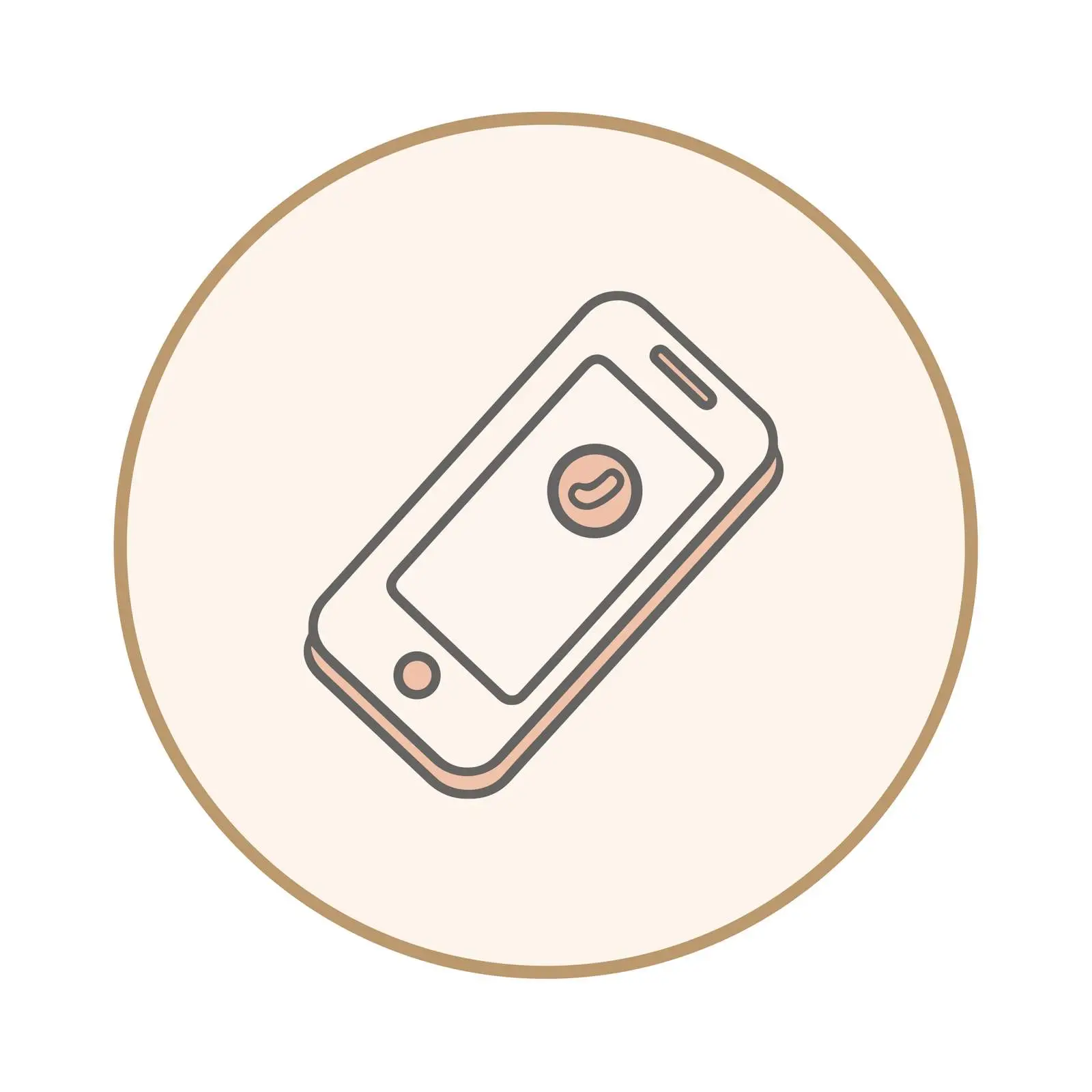 Phone Handset Icon Design — free download from Dotvec