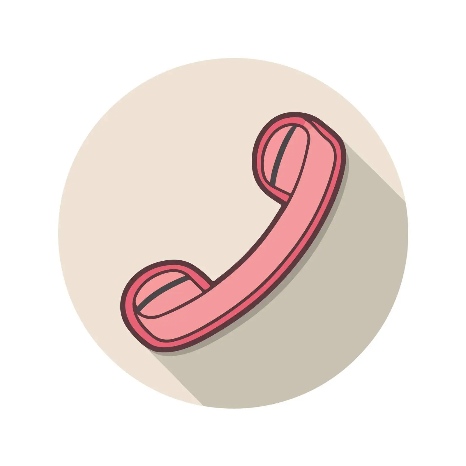 Phone Handset Icon Design — free download from Dotvec