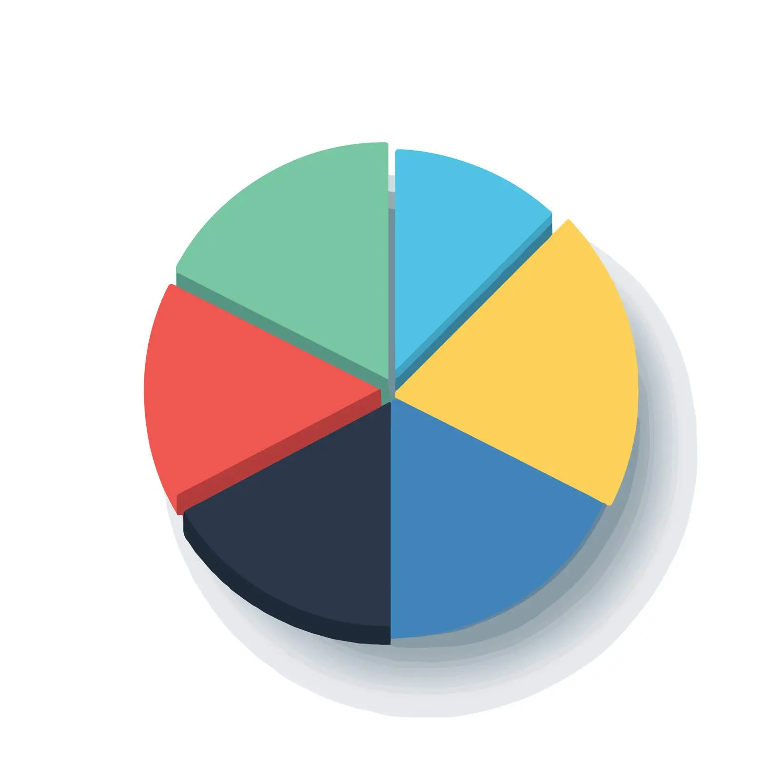 Pie Chart Icon for UI Design — free download from Dotvec