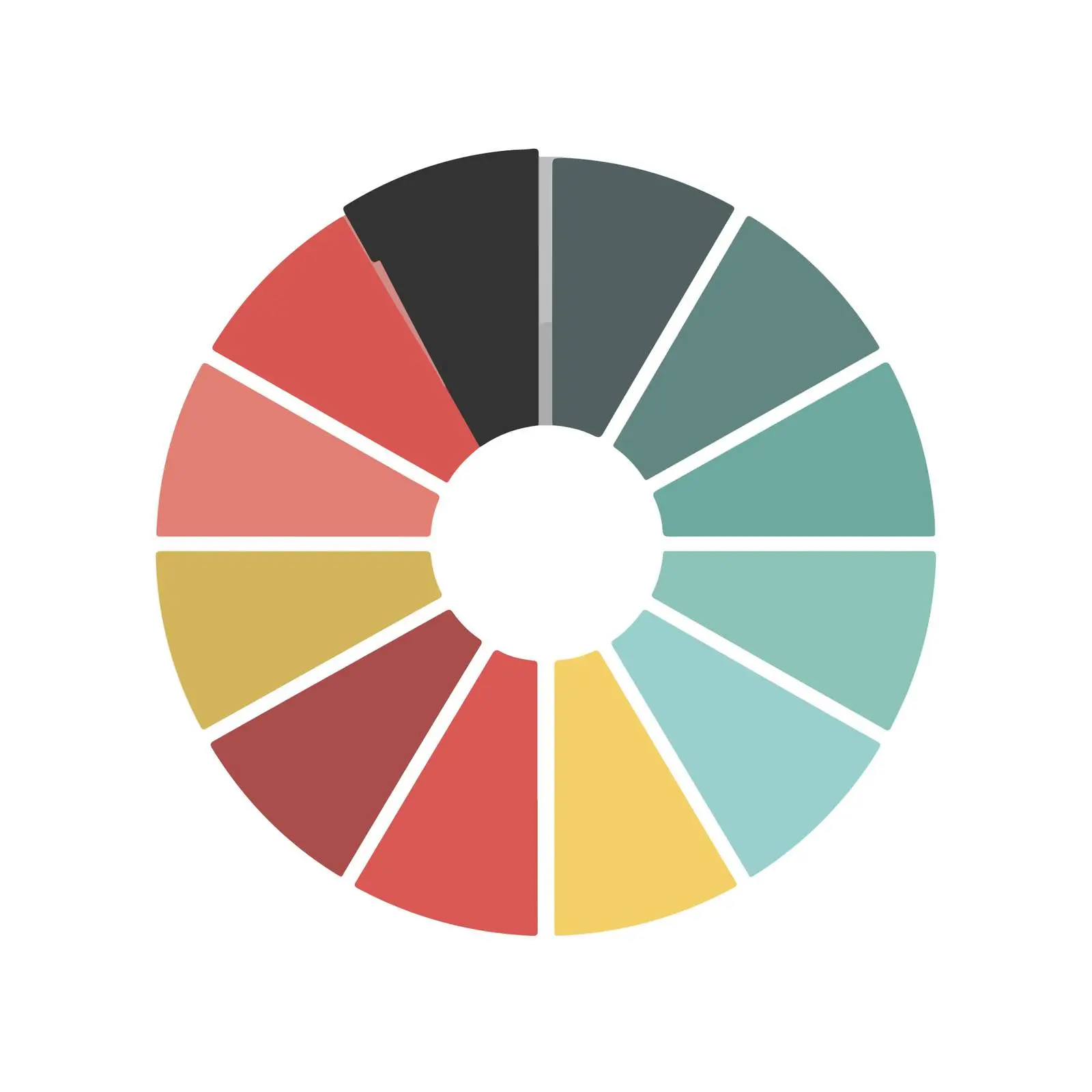 Pie Chart Icon: Clean UI Design — free download from Dotvec