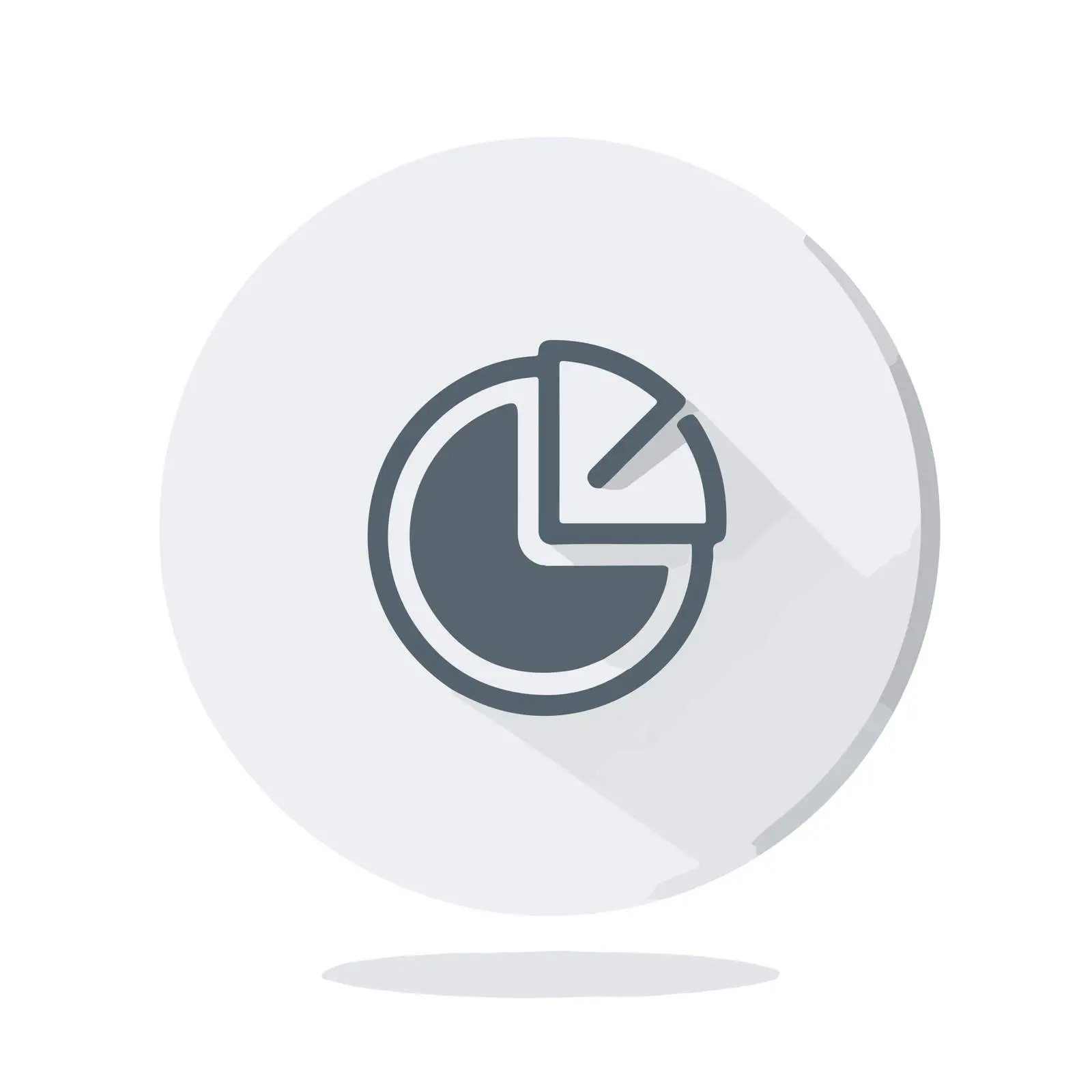 Pie Chart Icon for UI Design — free download from Dotvec