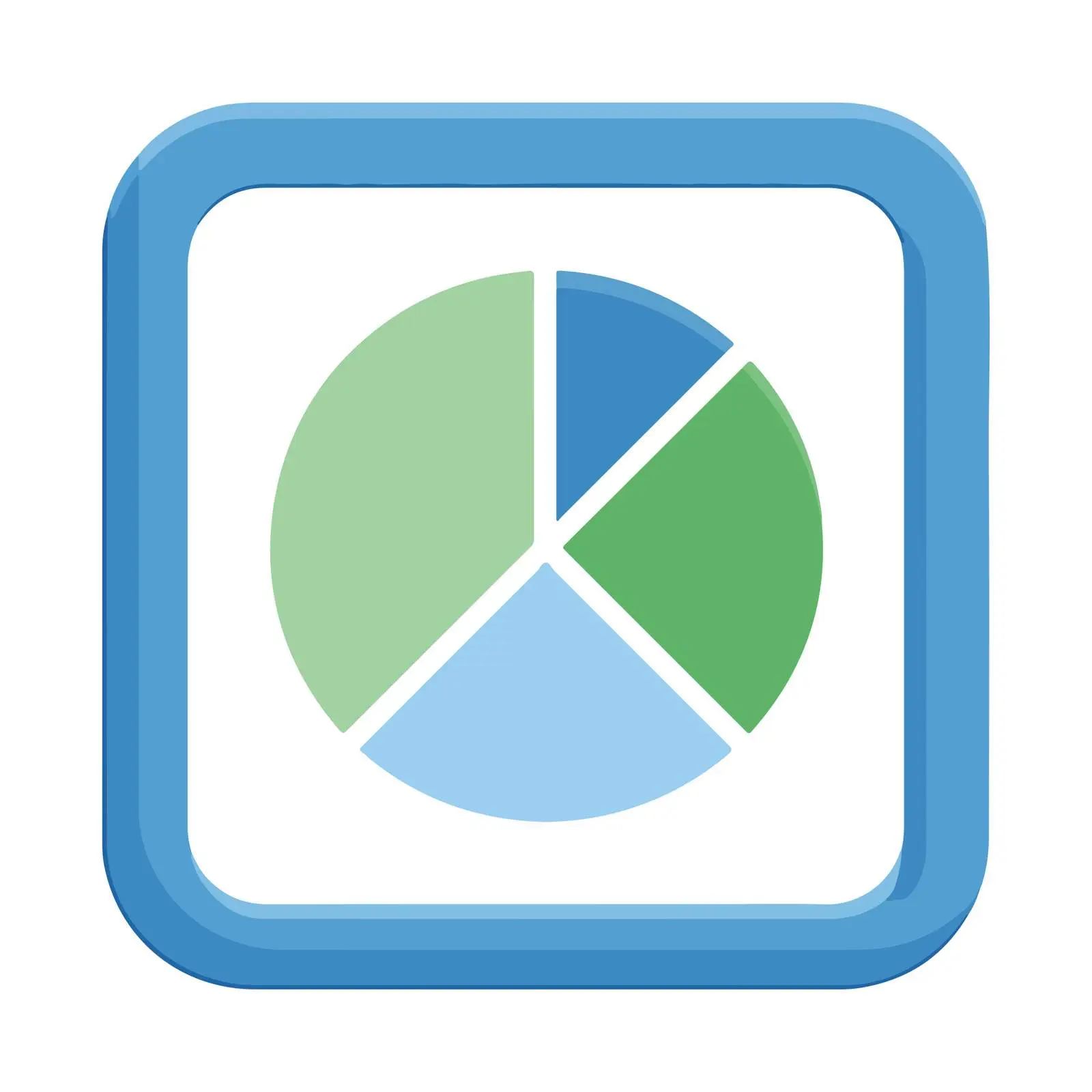 Simple Pie Chart Icon — free download from Dotvec