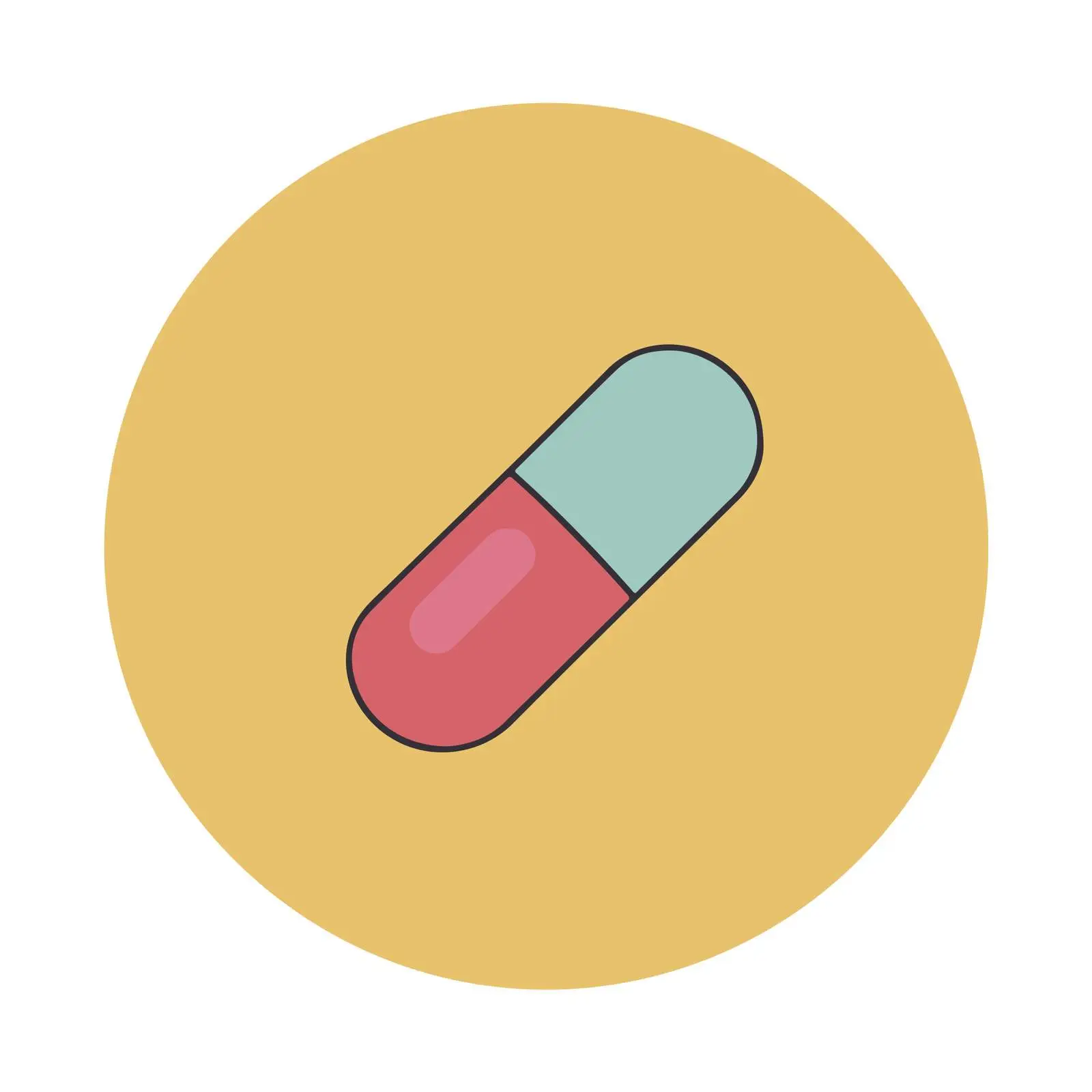 Medical Pill Icon Design — free download from Dotvec