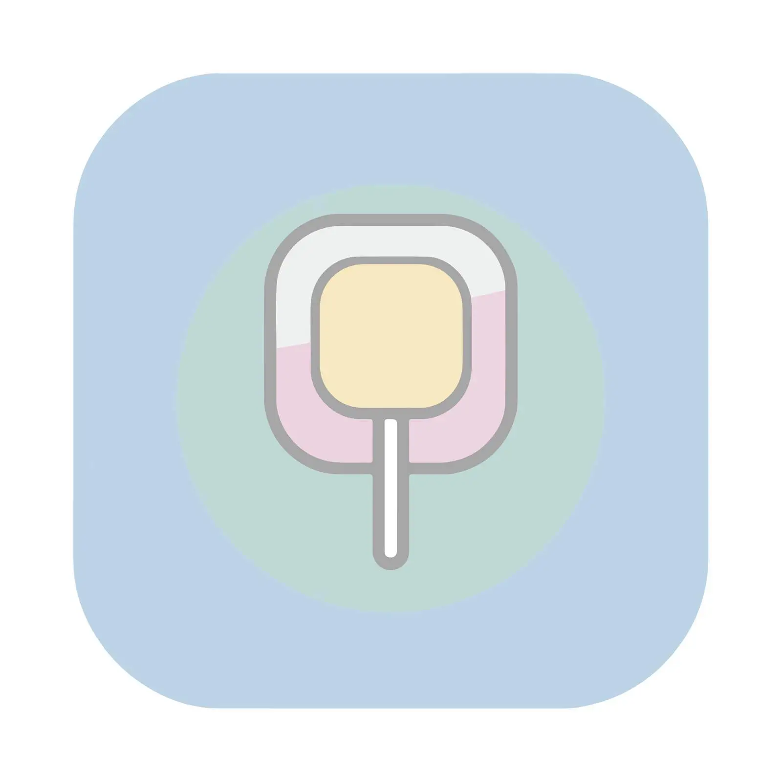 Minimalist Pin Icon in Pastel Colors — free download from Dotvec