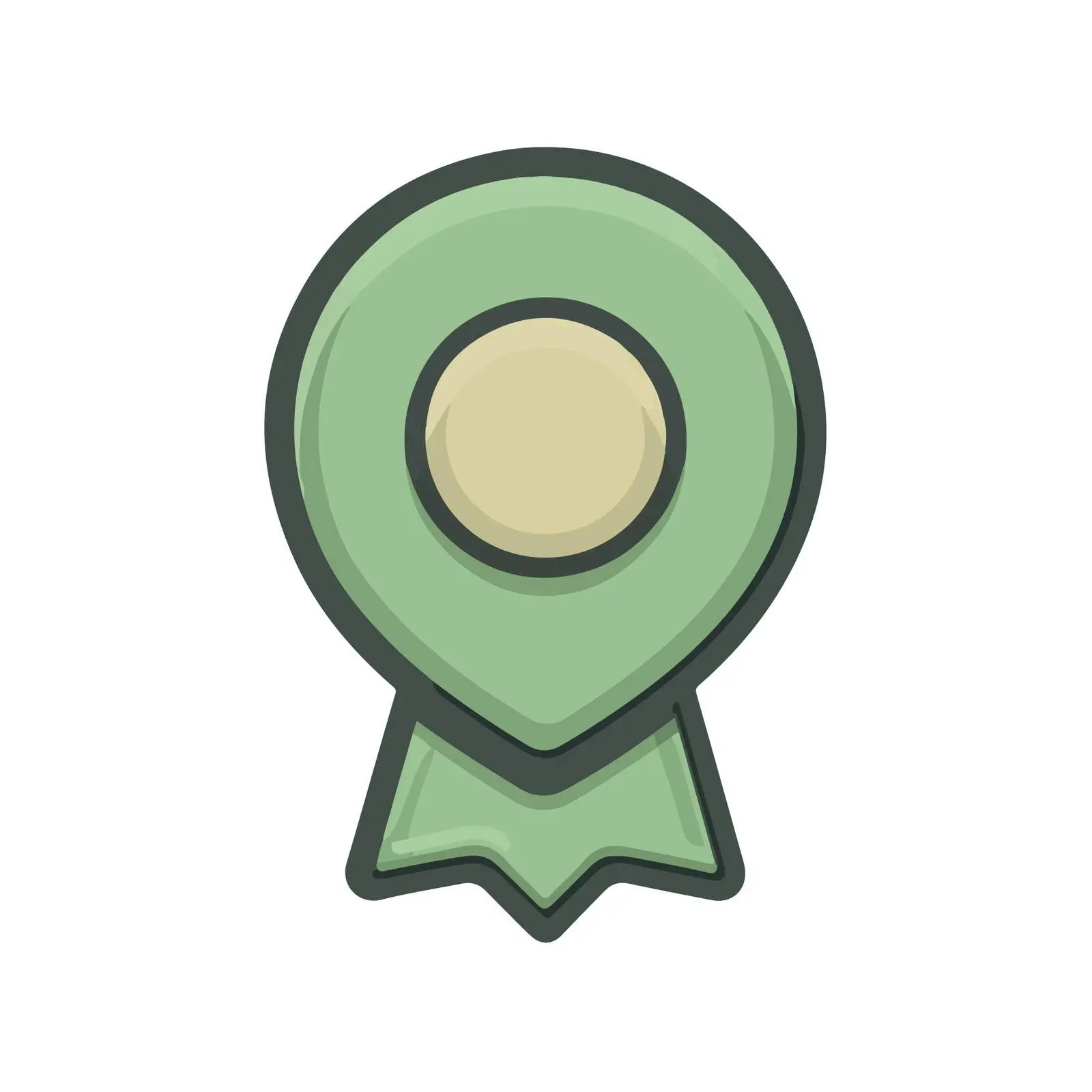 Flat Pin Icon Design — free download from Dotvec