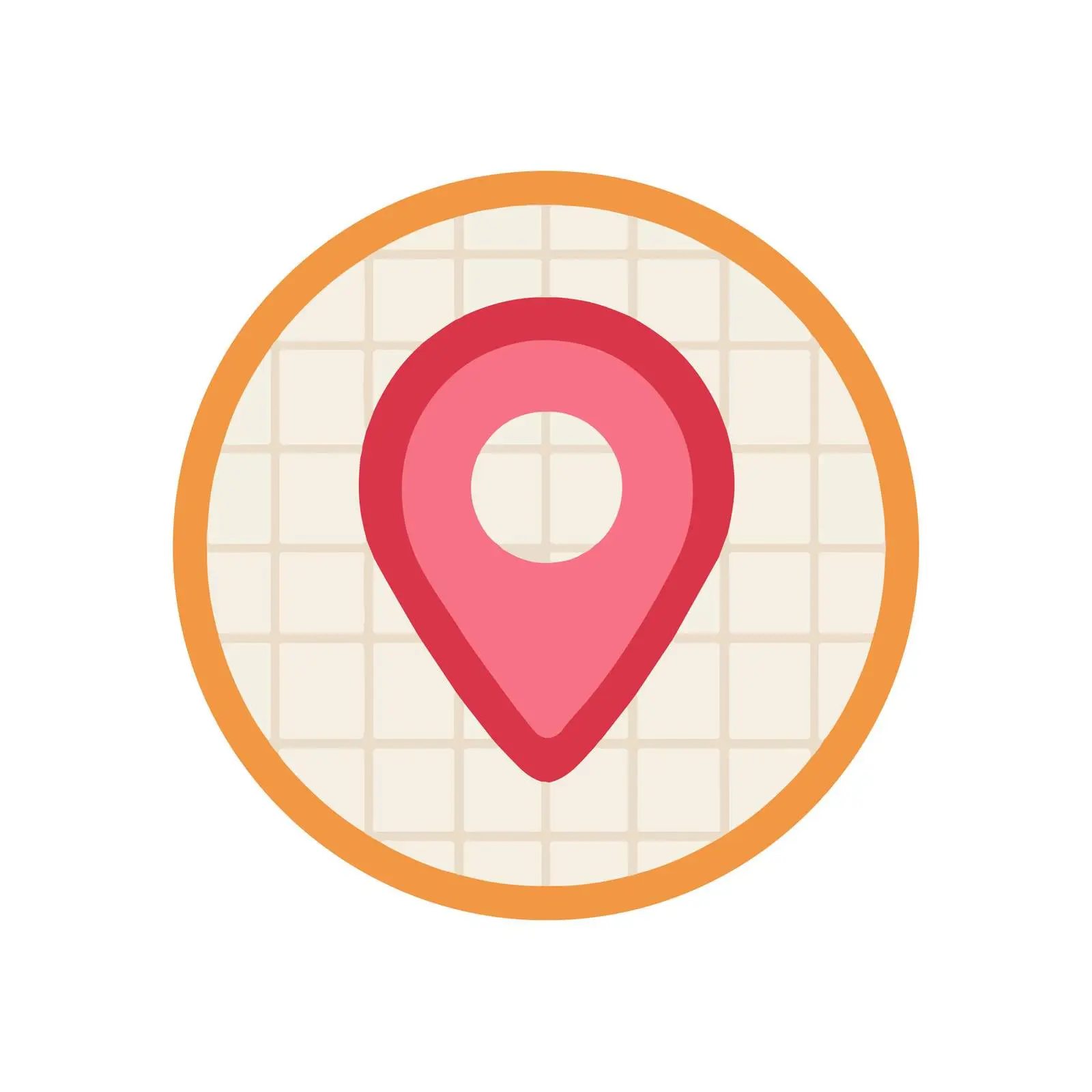 Pin Pictogram Flat Icon Design — free download from Dotvec