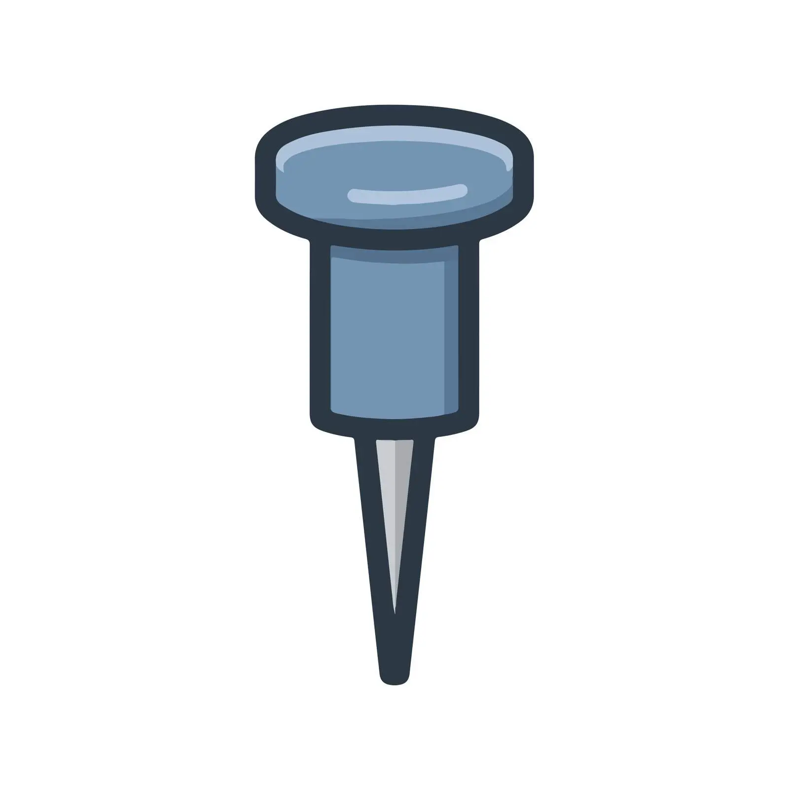 Flat Pin Icon Design — free download from Dotvec