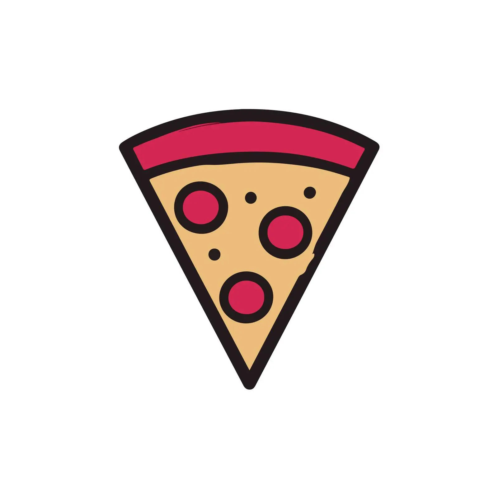 Pizza Slice Icon — free download from Dotvec