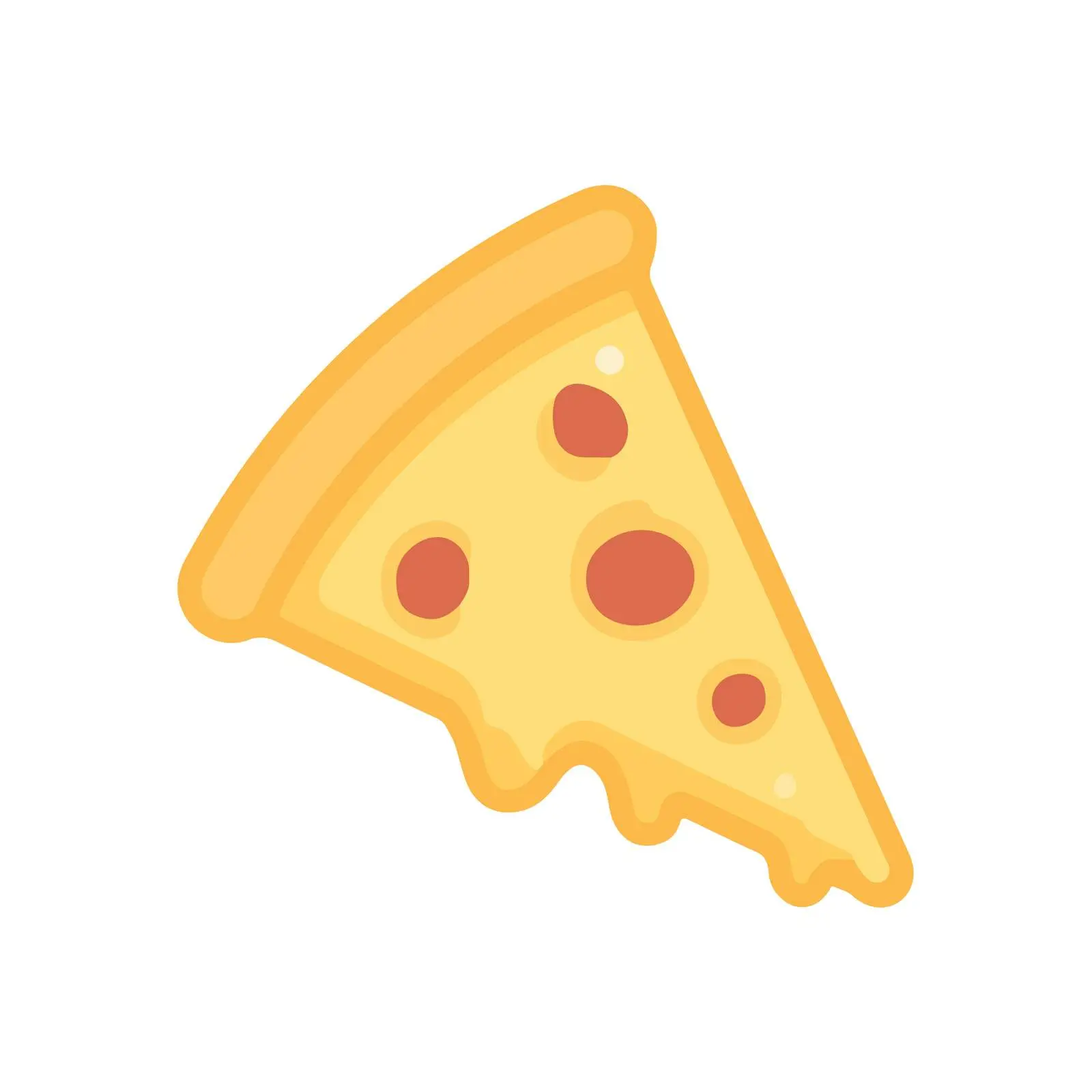 Pizza Slice Icon Design — free download from Dotvec