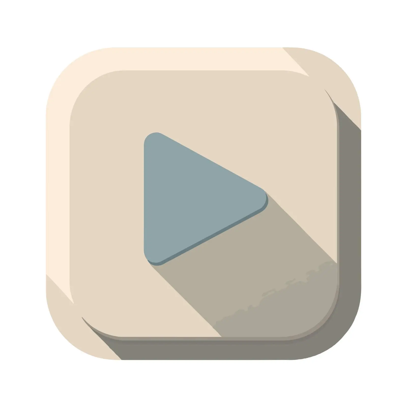 Clean UI Play Button Icon — free download from Dotvec