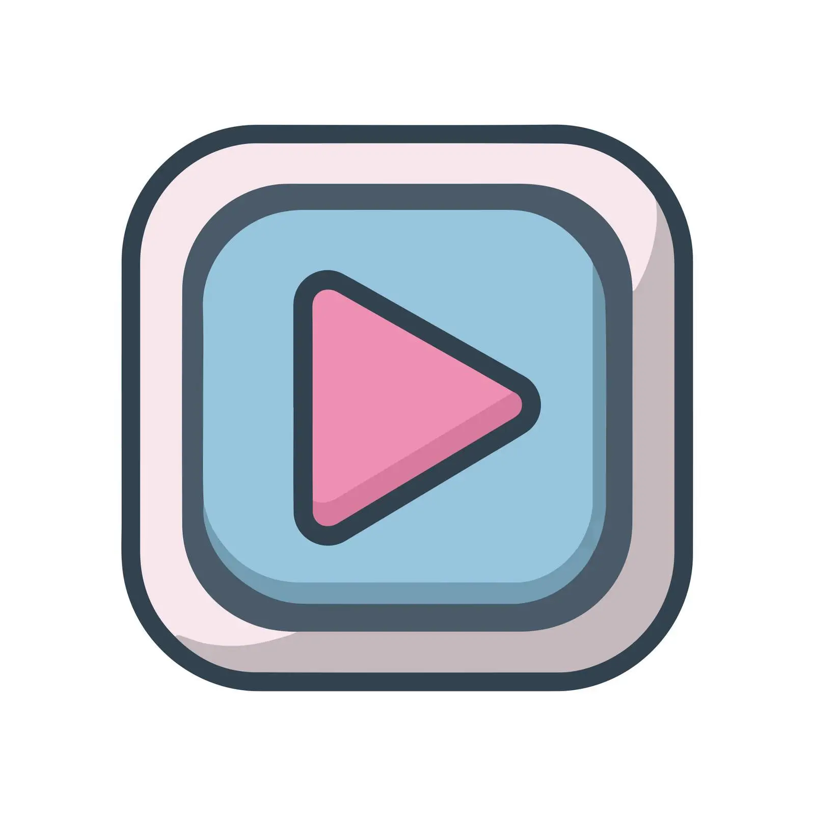 Play Button Icon for UI Design — free download from Dotvec
