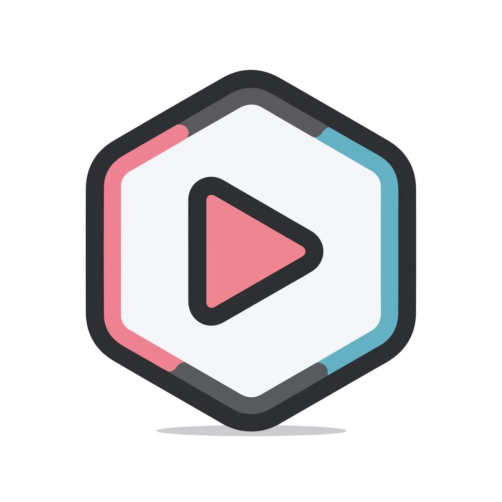 Clean UI Play Button Icon — free download from Dotvec