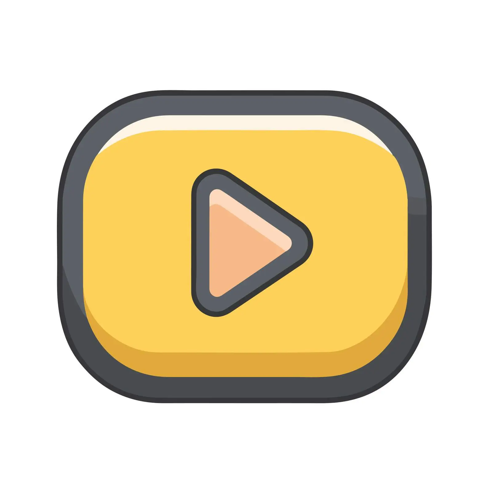 Play Button Icon Design — free download from Dotvec
