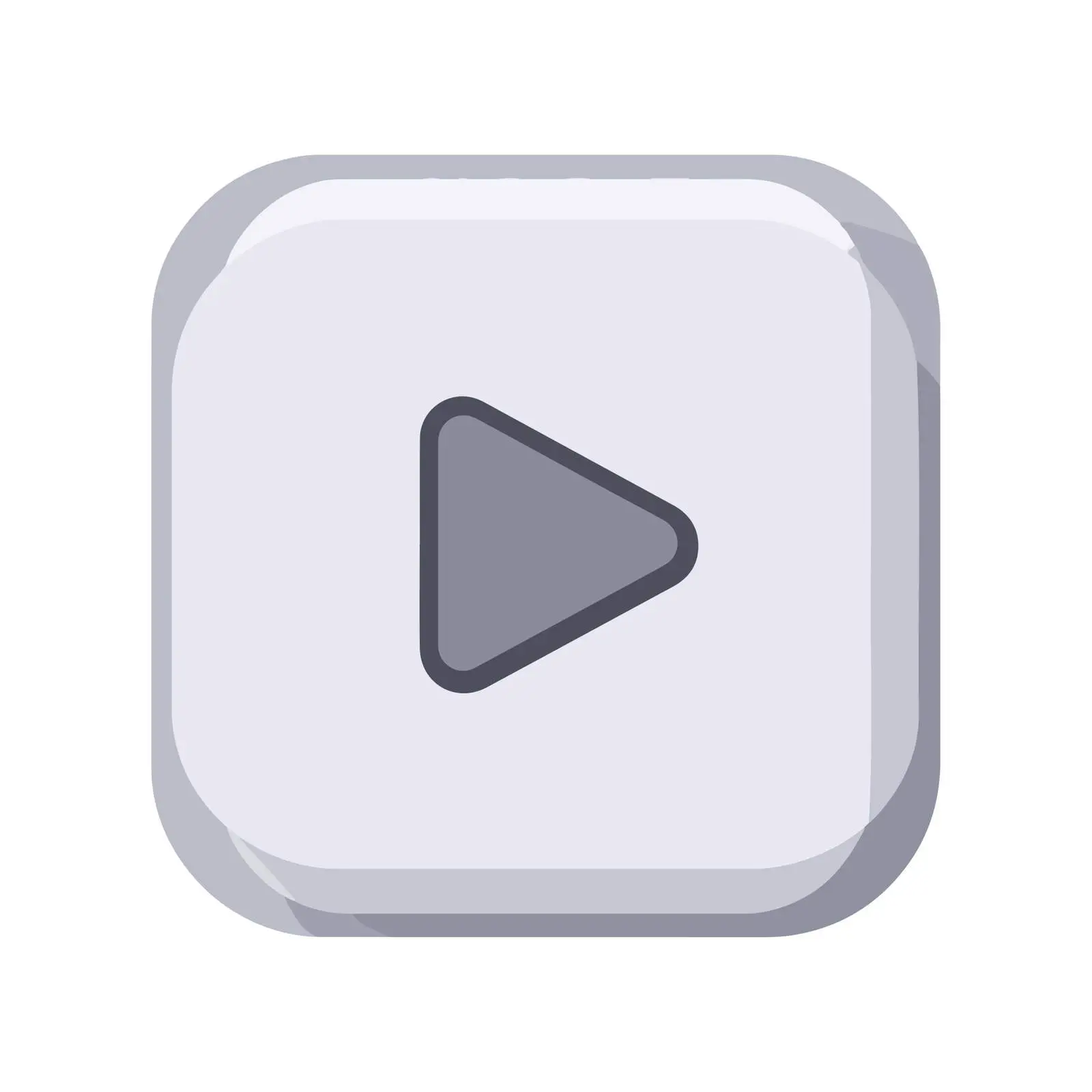 Minimalist Play Button Icon — free download from Dotvec