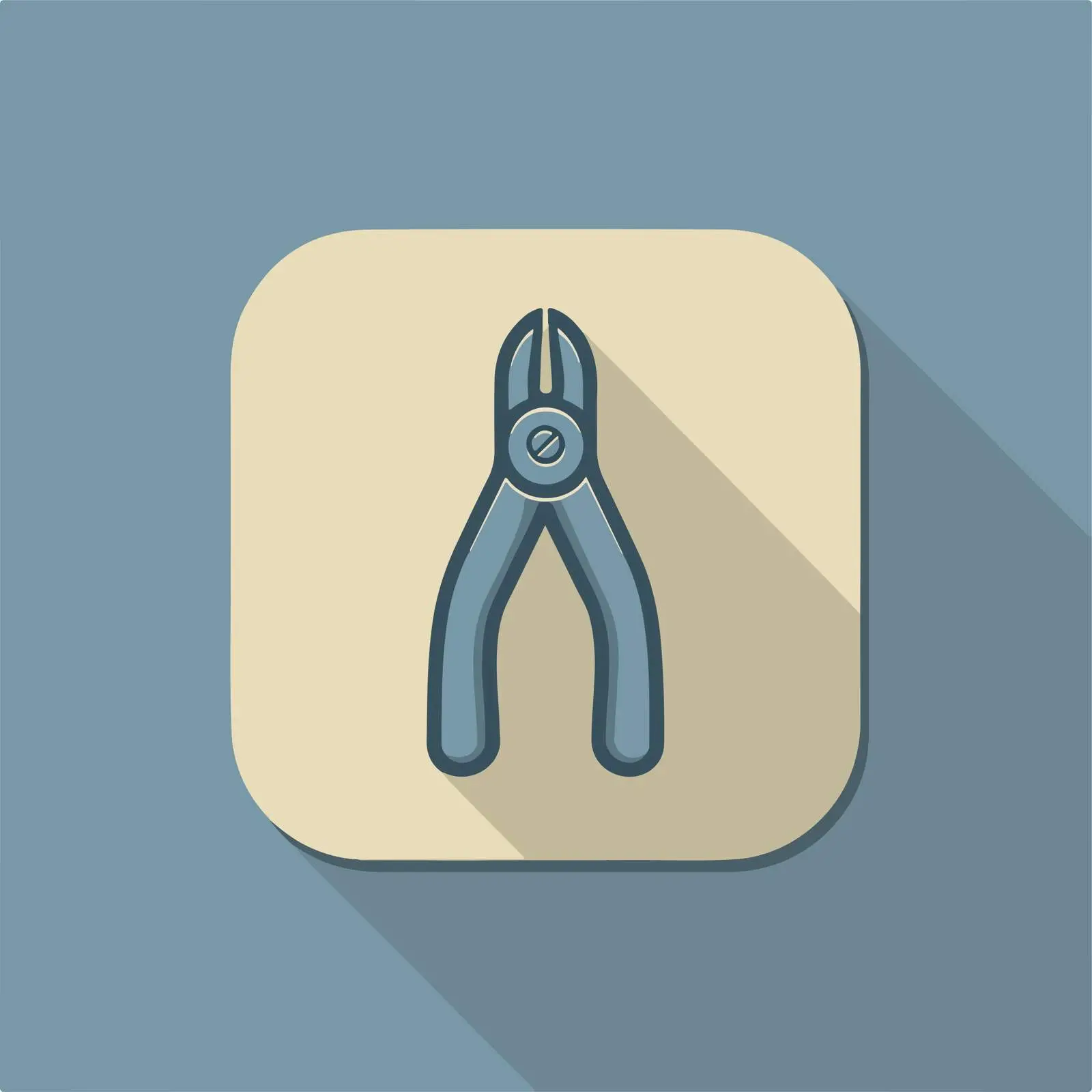 Professional Pliers Icon — free download from Dotvec