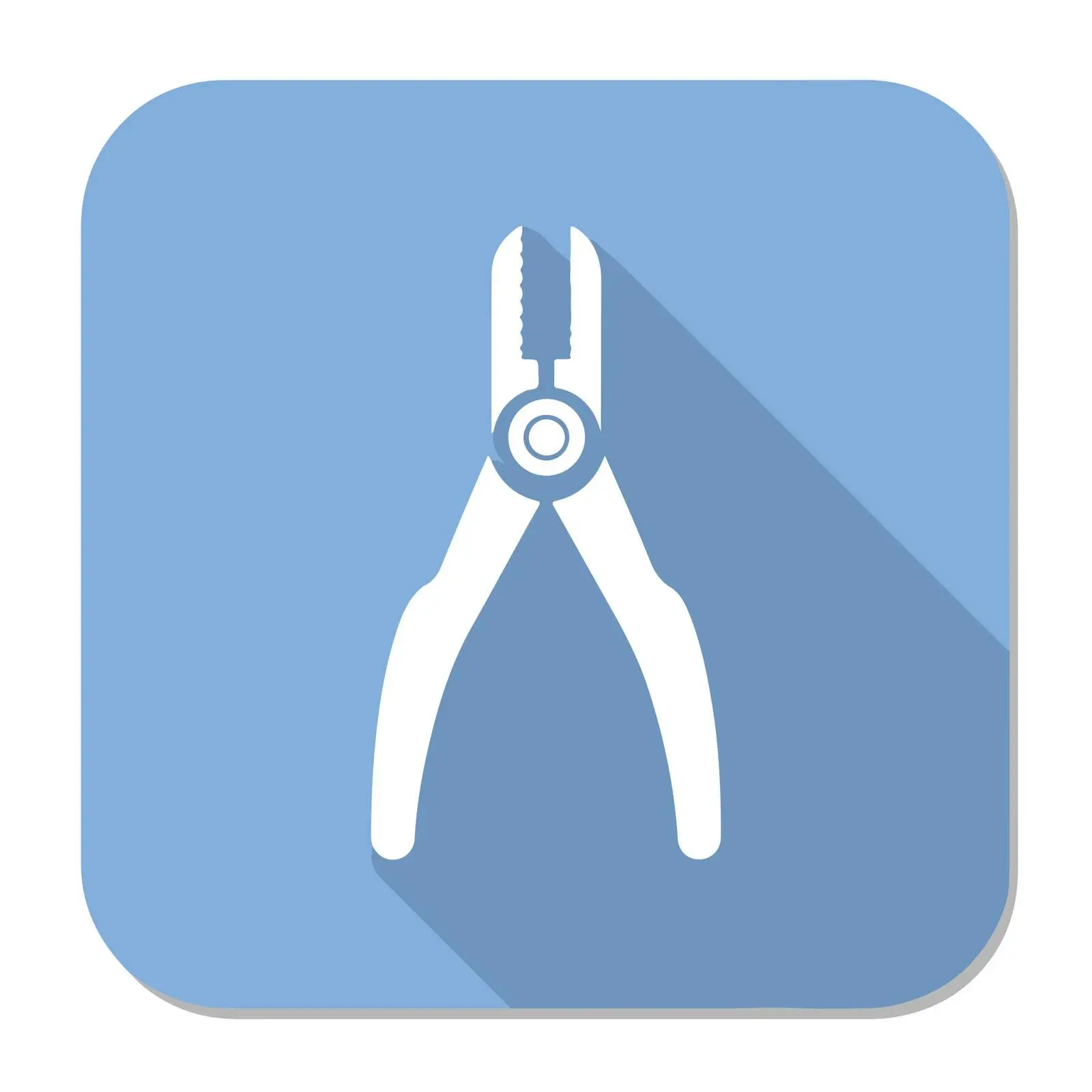 Flat Pliers Icon — free download from Dotvec