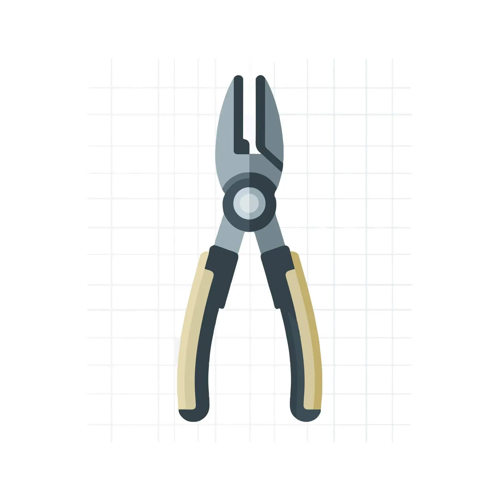 Minimalistic Pliers Icon — free download from Dotvec