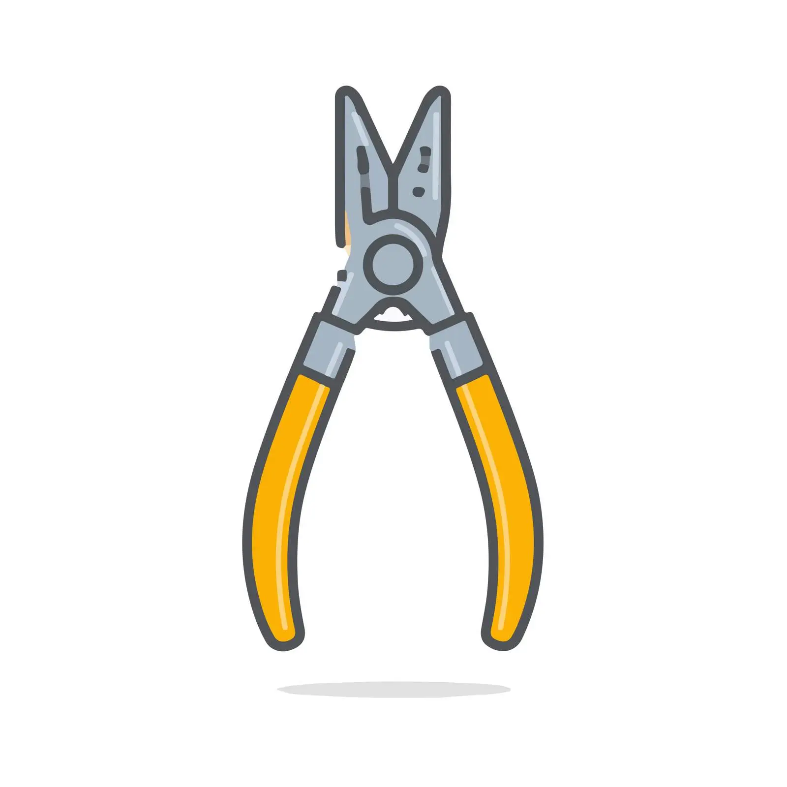 Flat Pliers Icon — free download from Dotvec