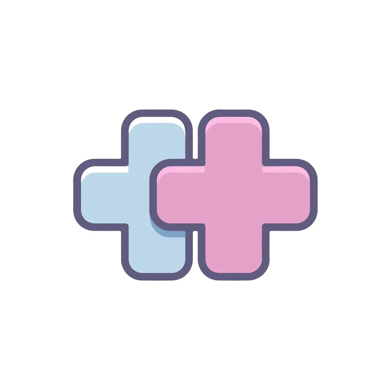 Sleek Plus Icon Design — free download from Dotvec