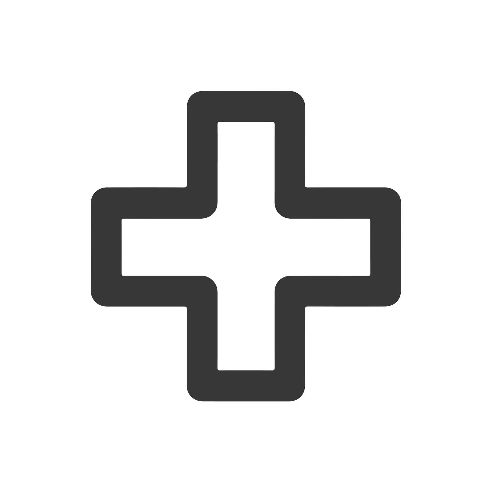 Minimalist Plus Icon — free download from Dotvec