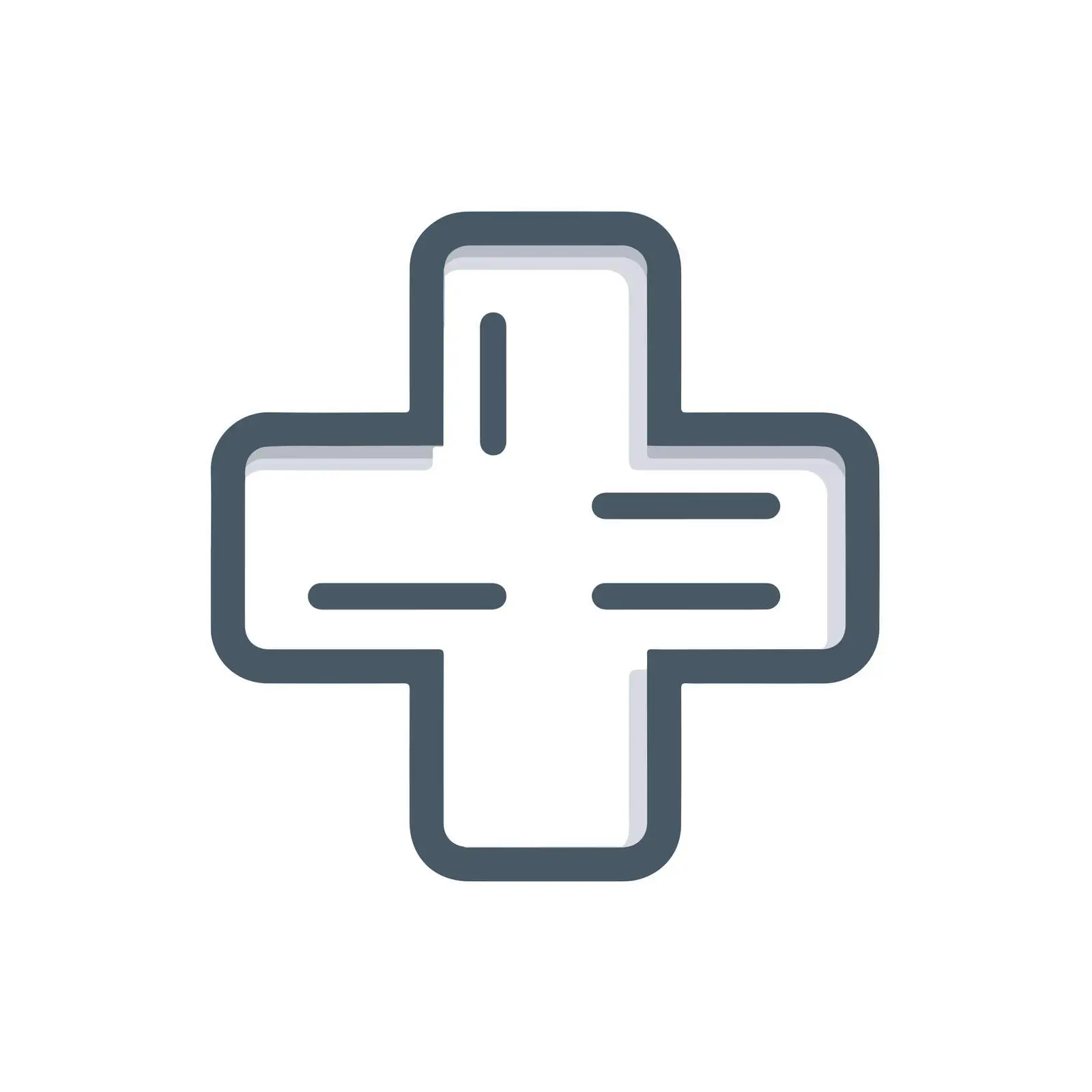 Simple Plus Icon — free download from Dotvec