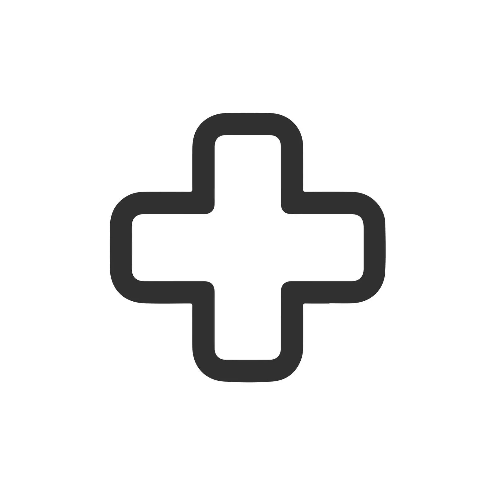 Monoline Plus Icon — free download from Dotvec