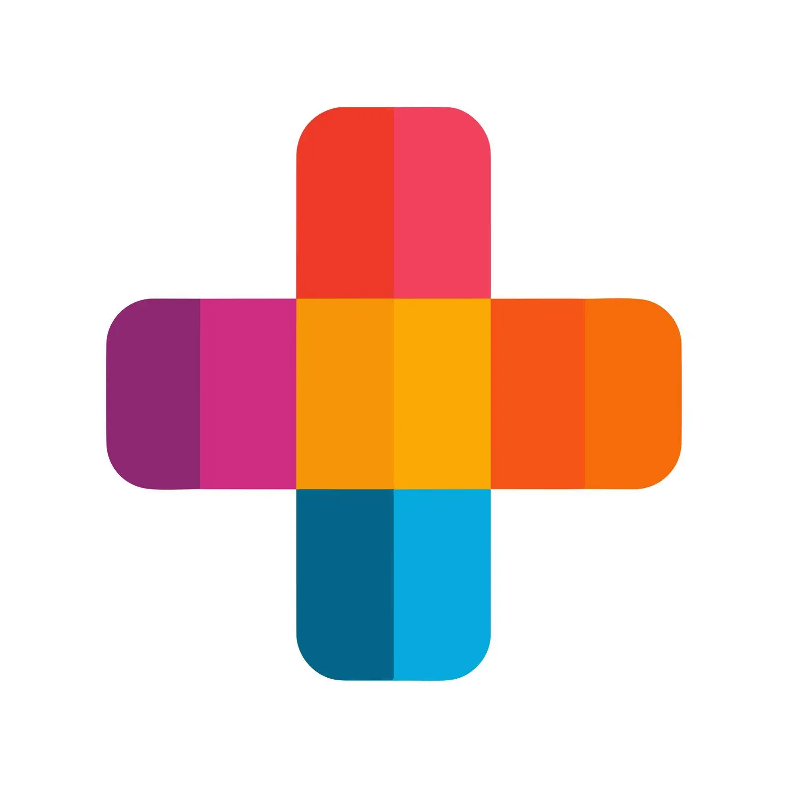 Geometric Simple Plus Icon — free download from Dotvec