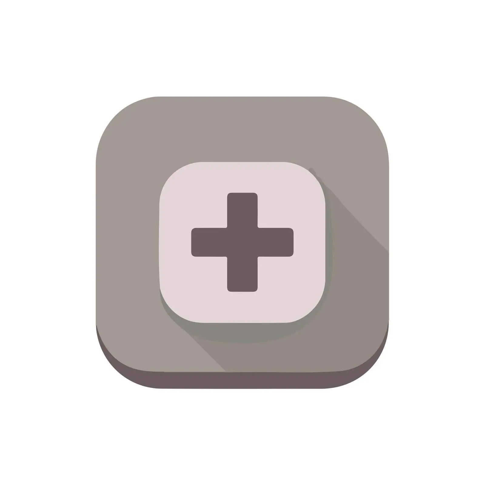 Modern Flat Plus Icon — free download from Dotvec