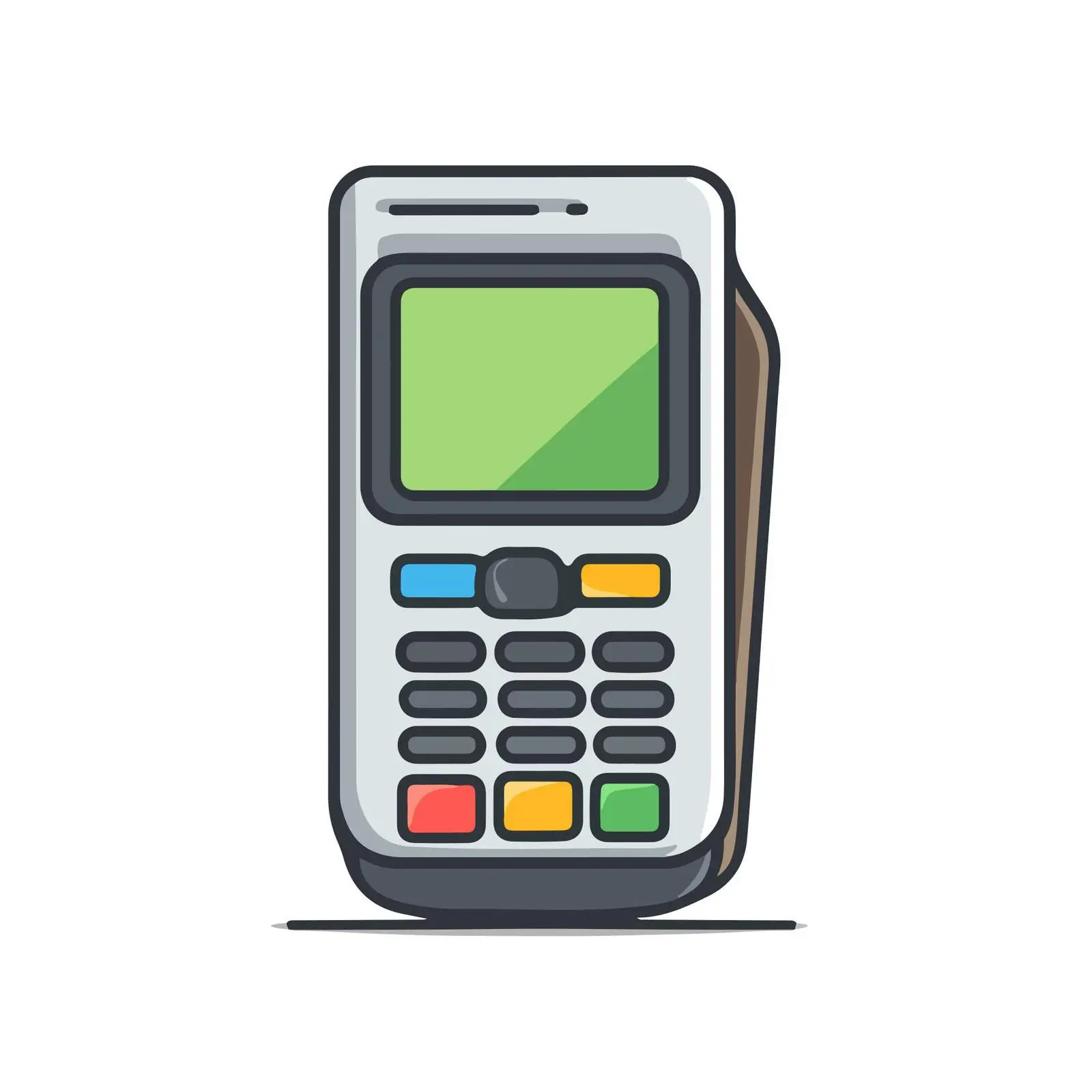 Modern POS Terminal Icon — free download from Dotvec