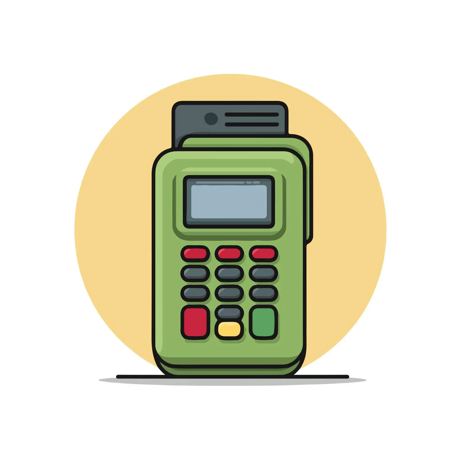Clean POS Terminal Icon — free download from Dotvec