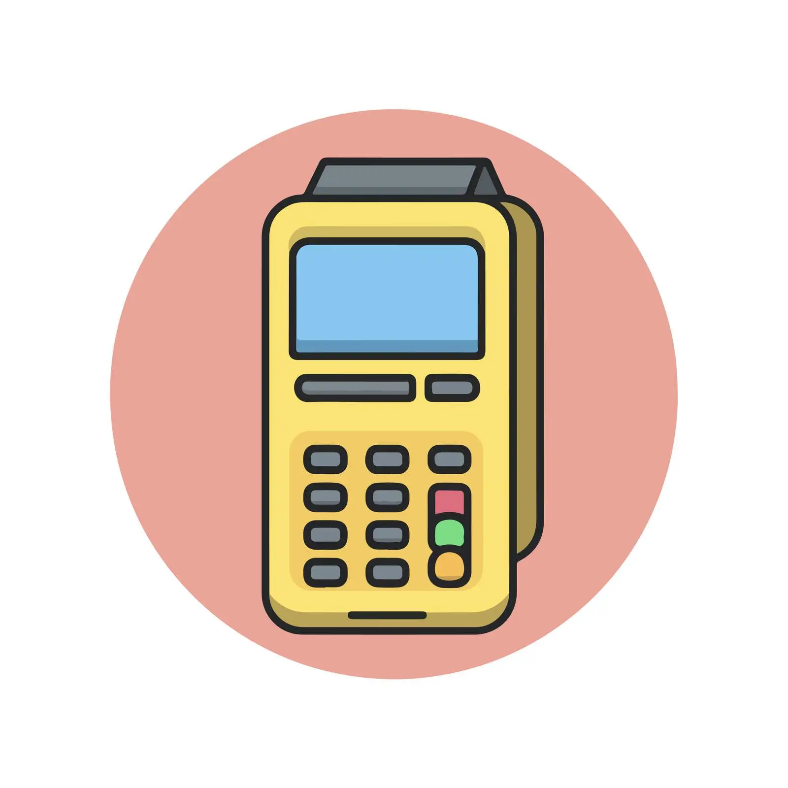POS Terminal Icon — free download from Dotvec