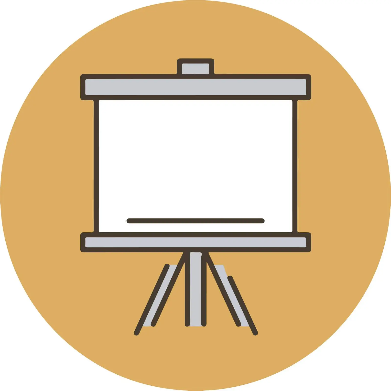 Presentation Board Icon — free download from Dotvec