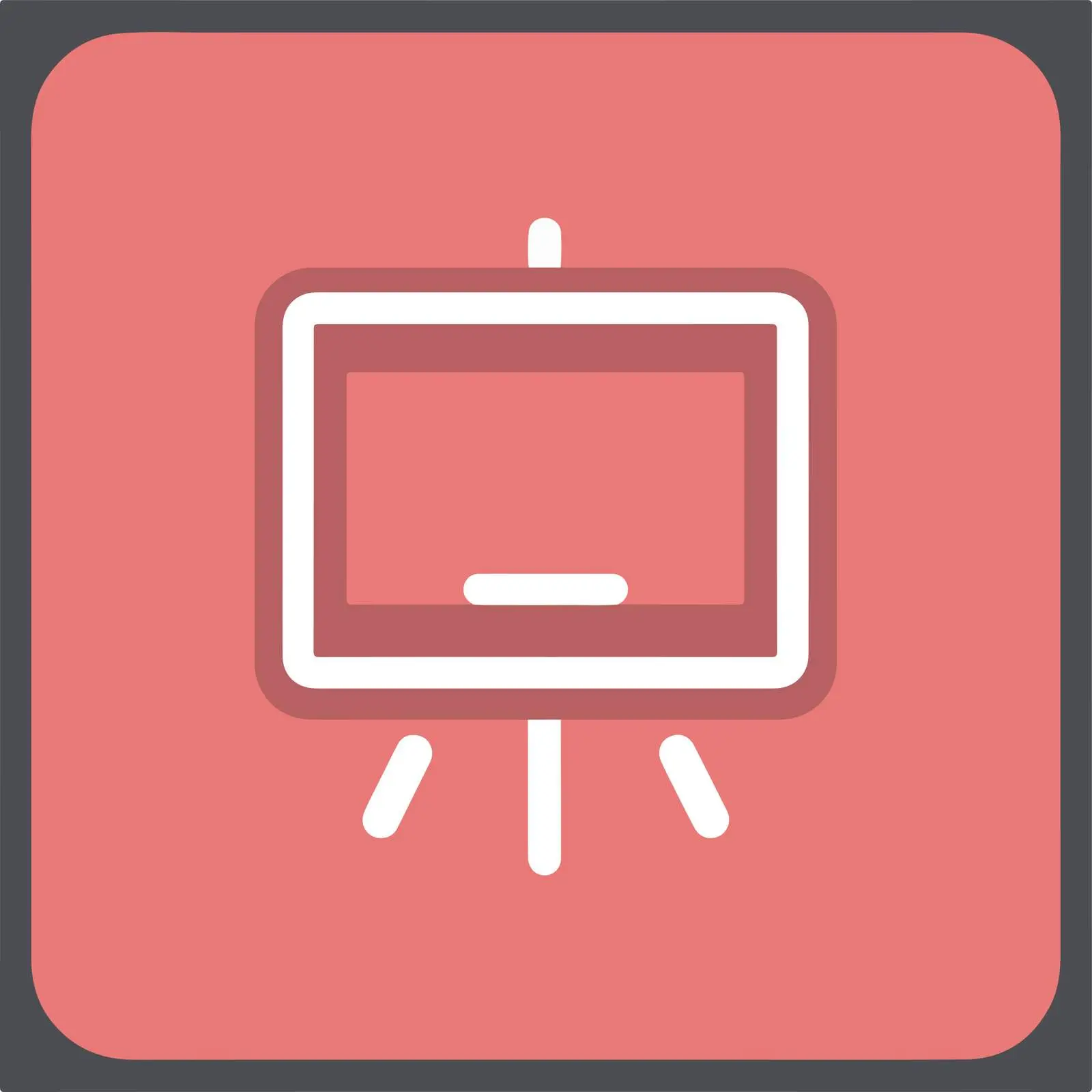 Presentation Board Icon — free download from Dotvec