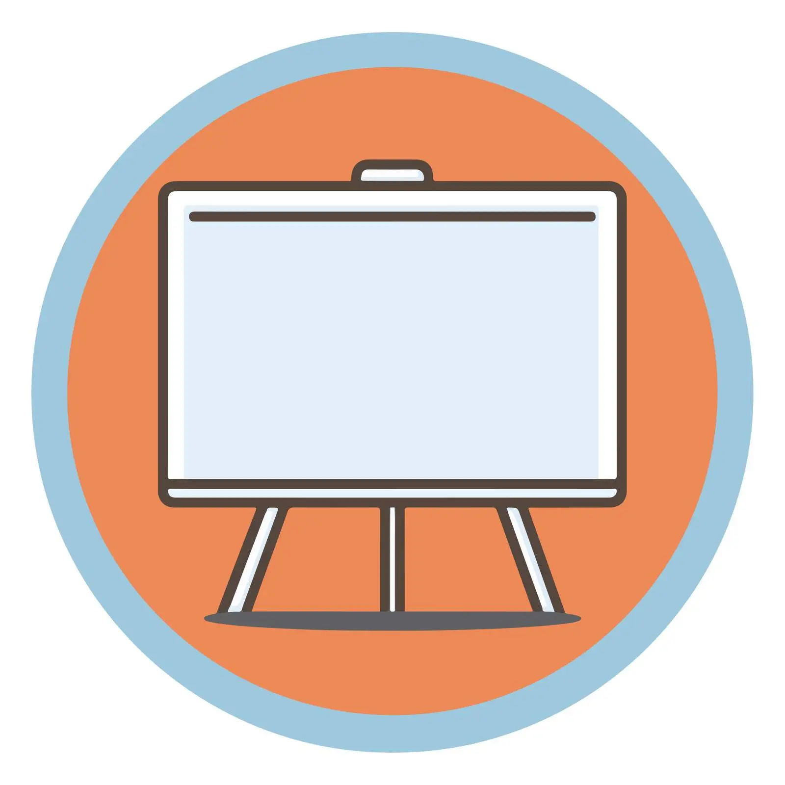 Presentation Board Icon — free download from Dotvec