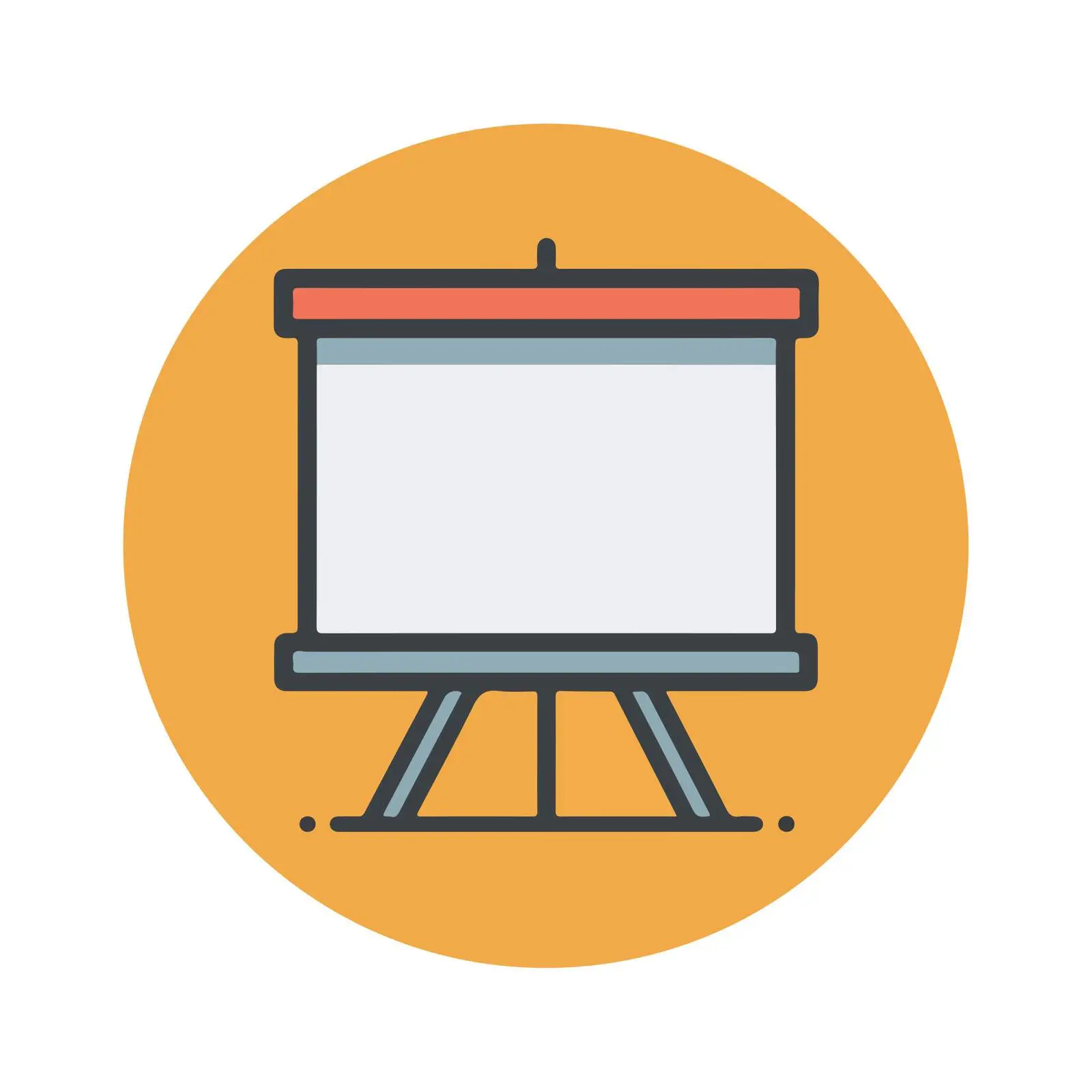 Presentation Board Icon — free download from Dotvec