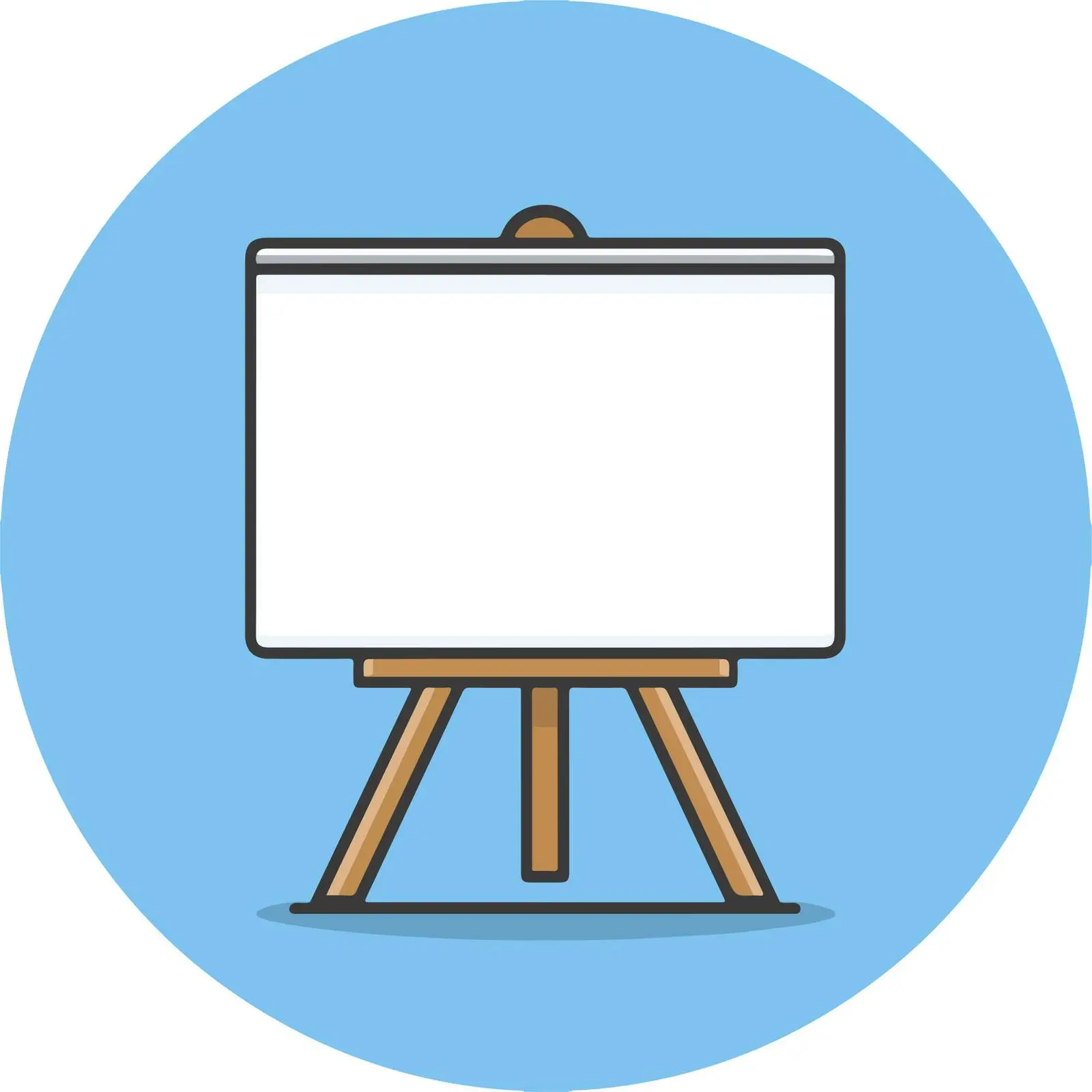Presentation Board Icon — free download from Dotvec