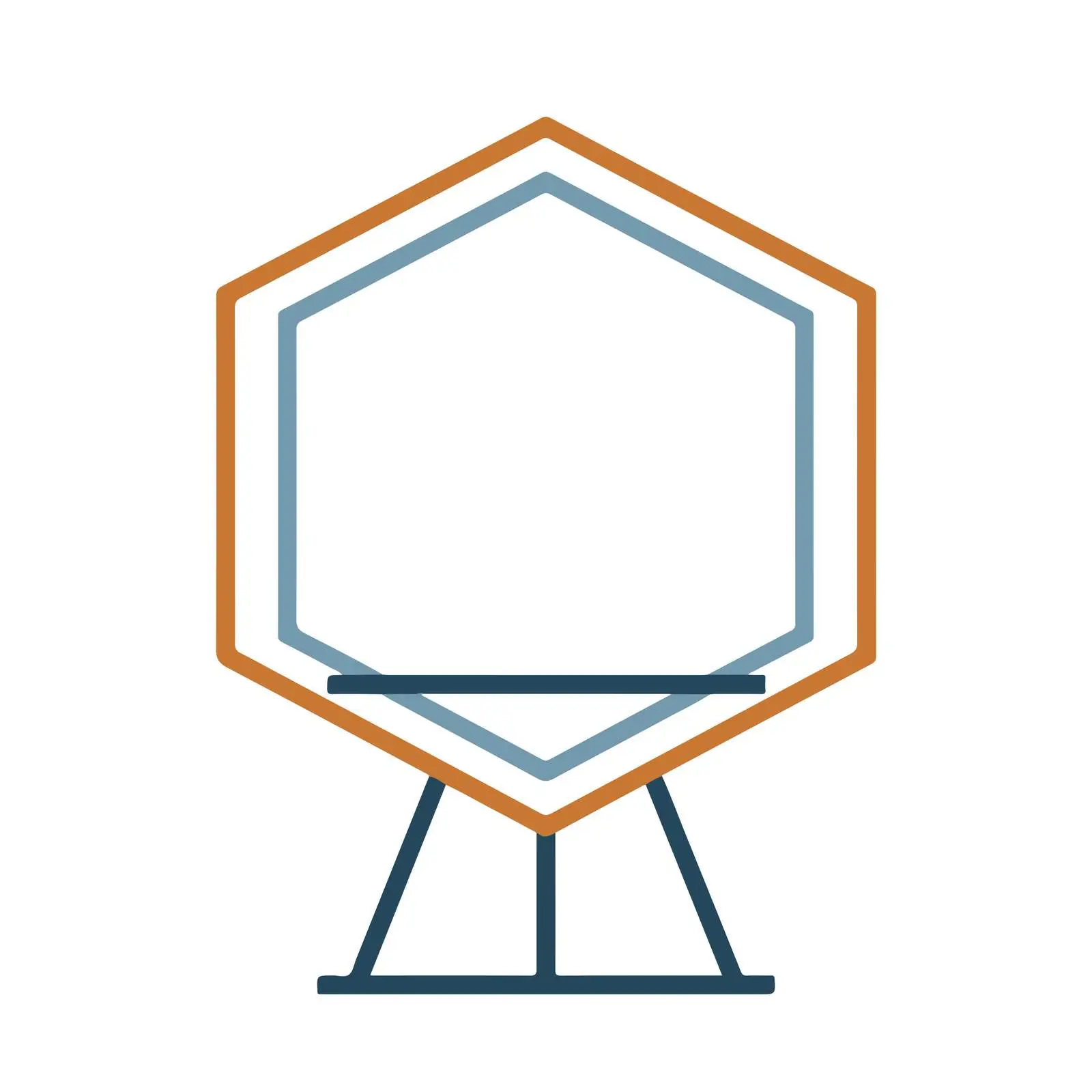 Presentation Board Flat Icon — free download from Dotvec