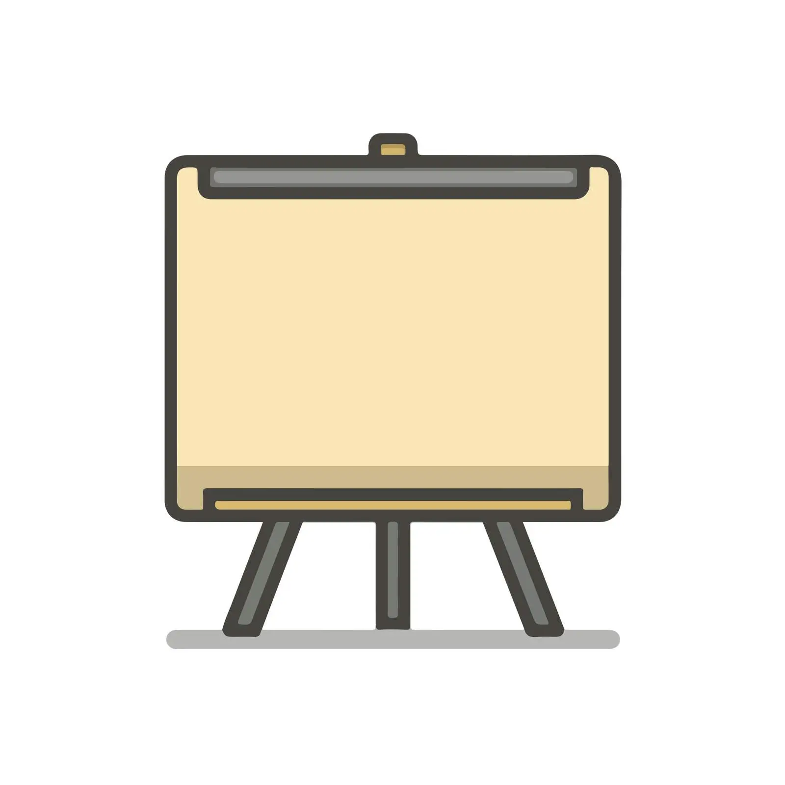 Modern Presentation Board Icon — free download from Dotvec