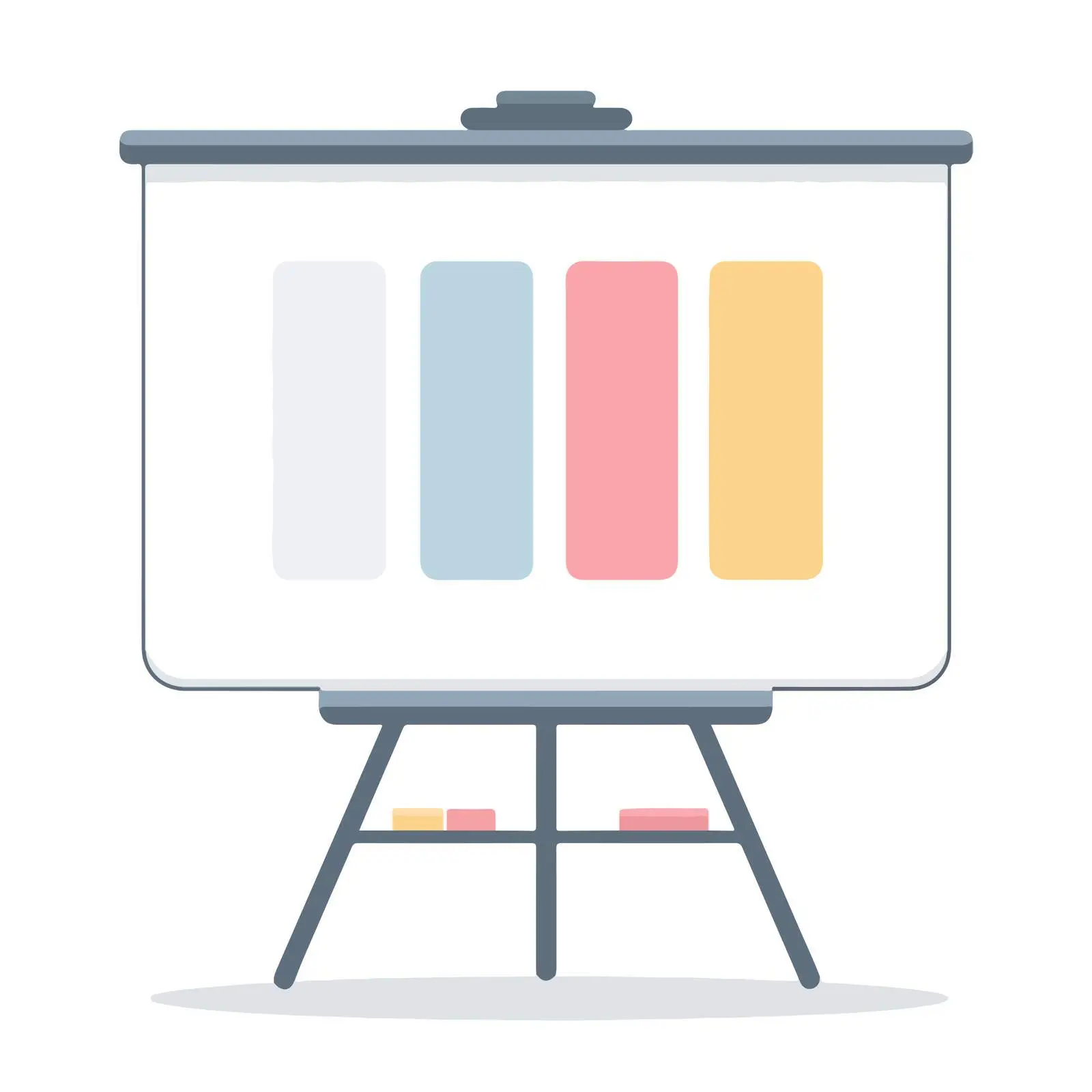 Minimal Presentation Board Icon — free download from Dotvec