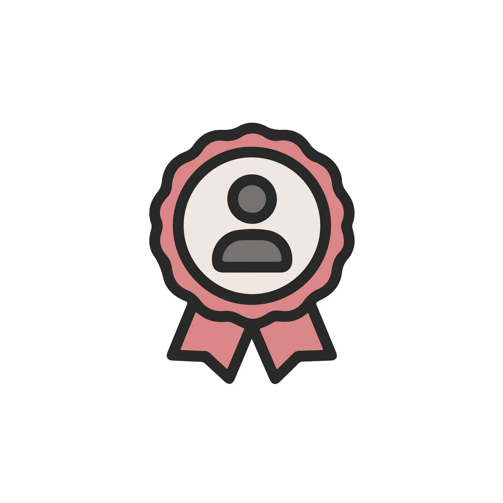 Profile Badge Icon Design — free download from Dotvec