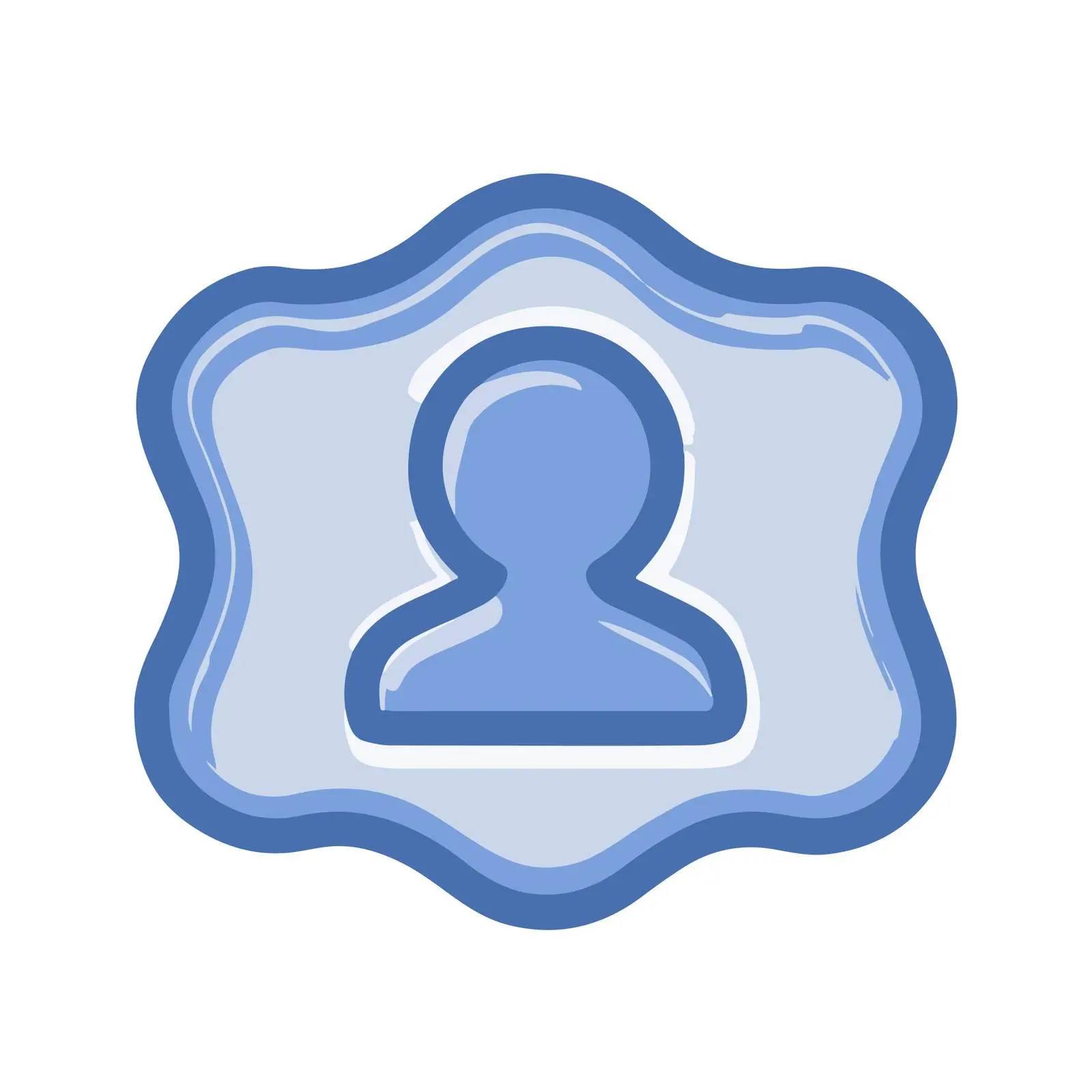 Profile Badge Icon Design — free download from Dotvec