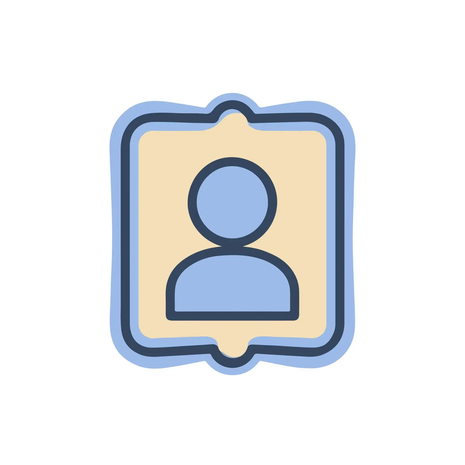 Profile Badge Icon Design — free download from Dotvec