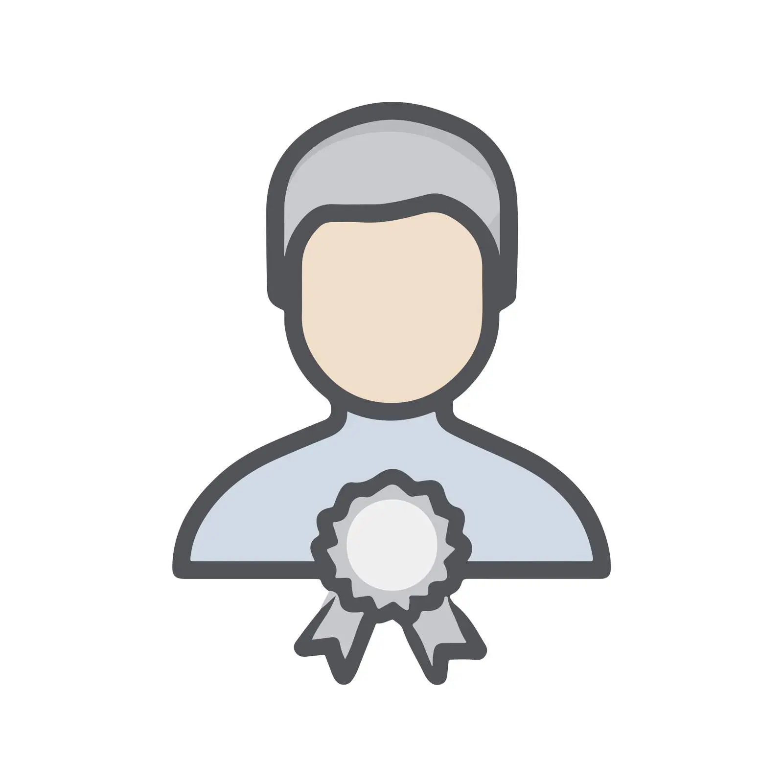 Profile Badge Icon Design — free download from Dotvec