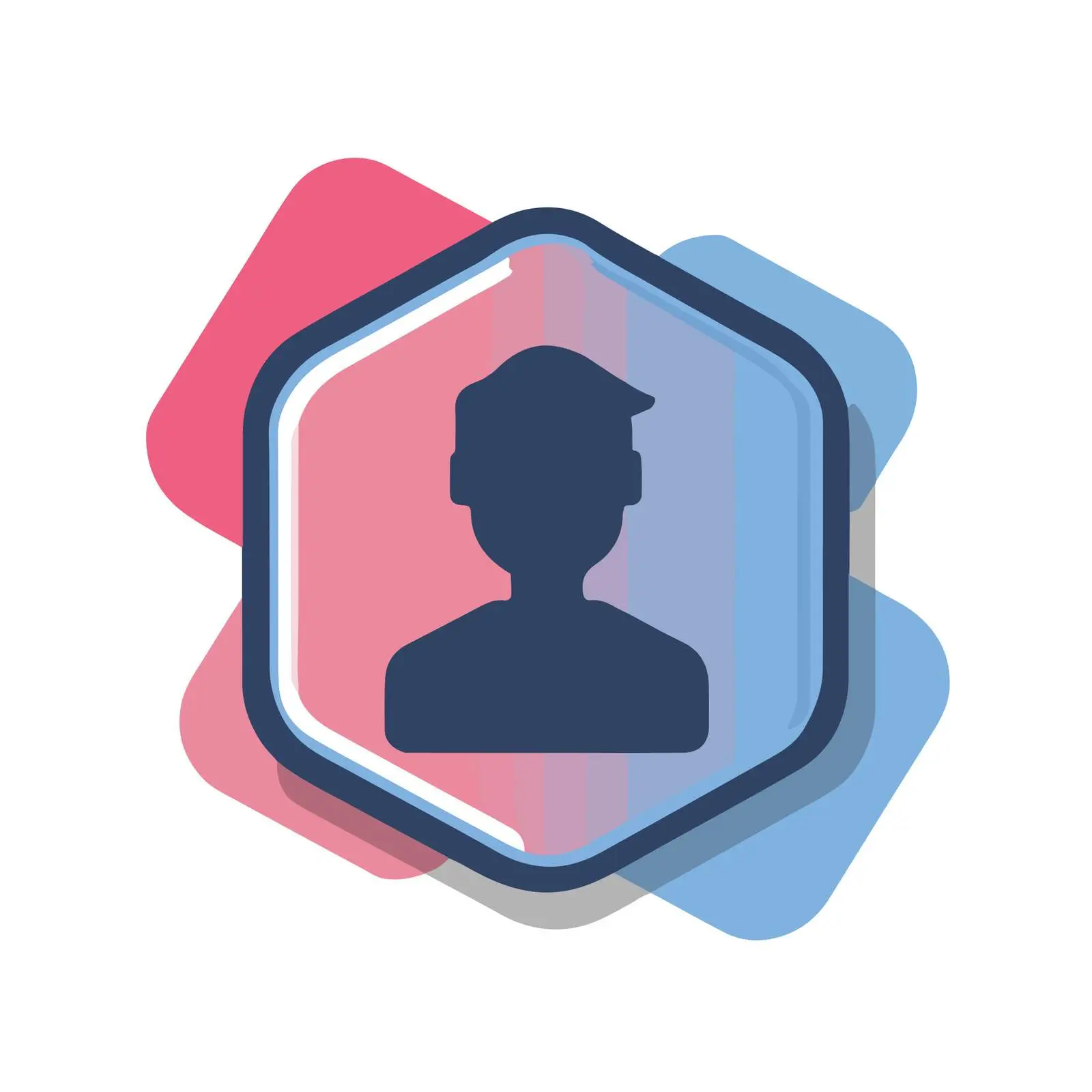 Minimal Profile Badge Icon — free download from Dotvec