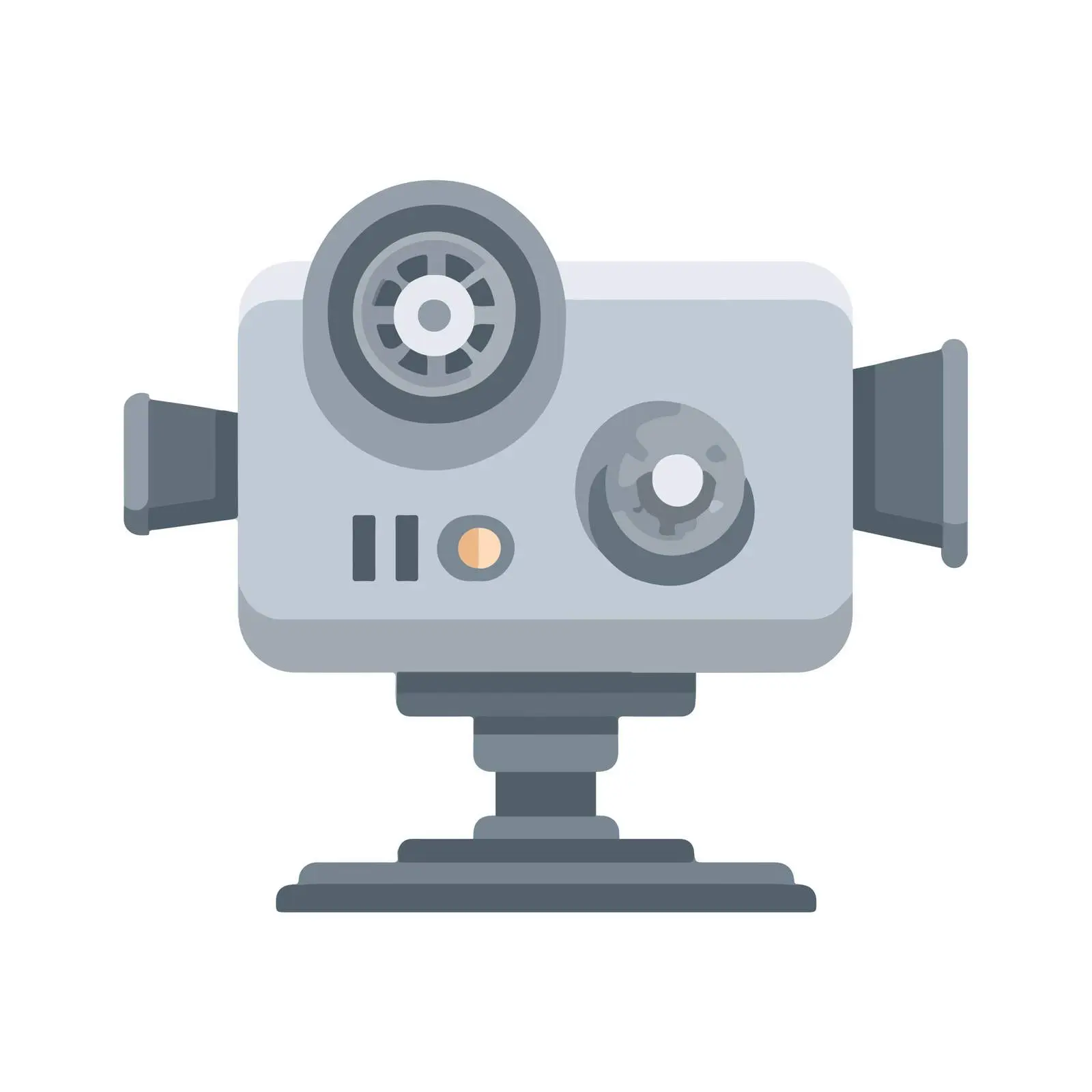 Projector Flat Icon Design — free download from Dotvec