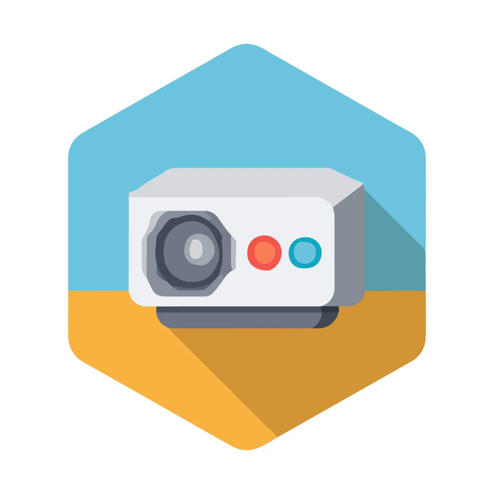 Minimalist Projector Icon — free download from Dotvec