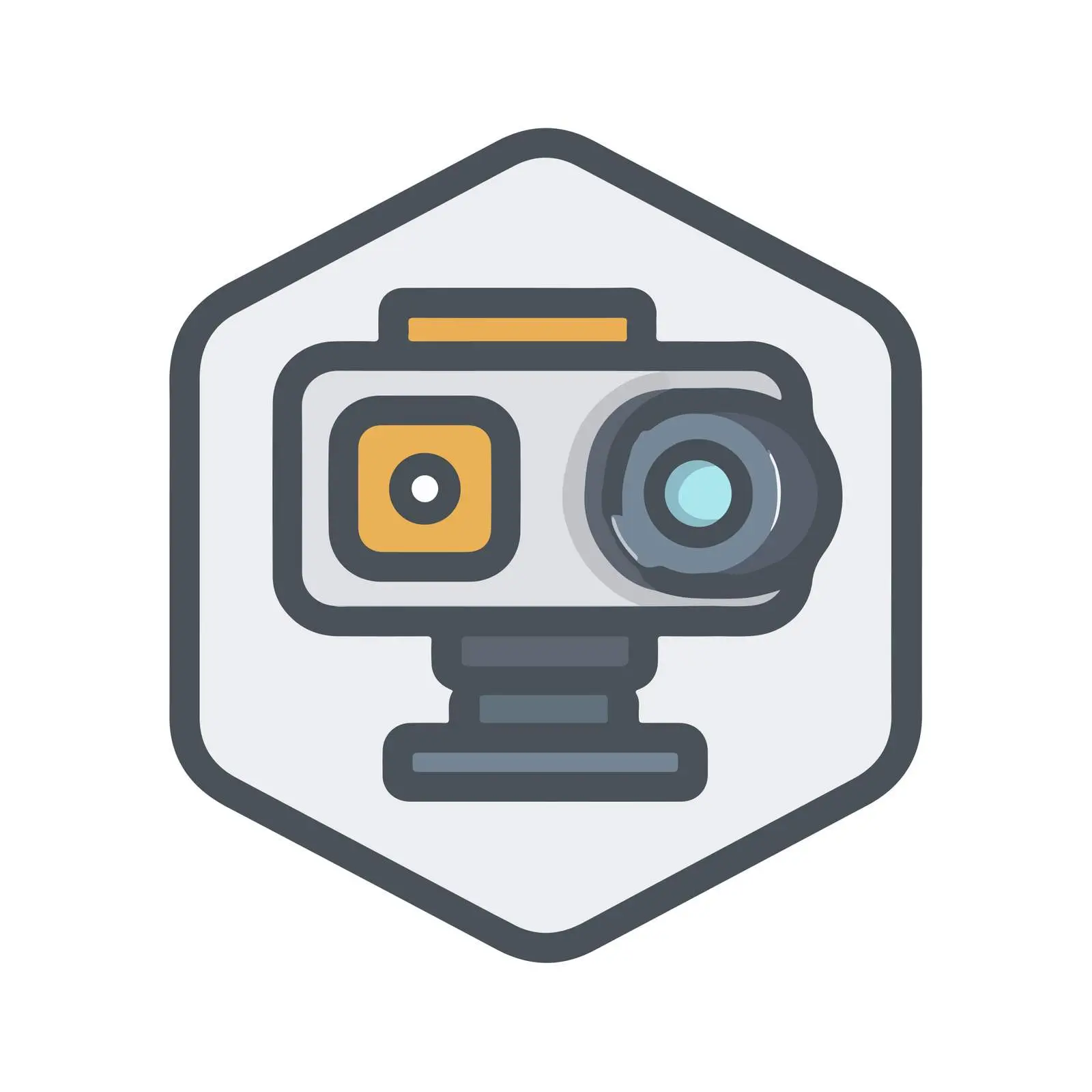 Minimalist Projector Icon — free download from Dotvec
