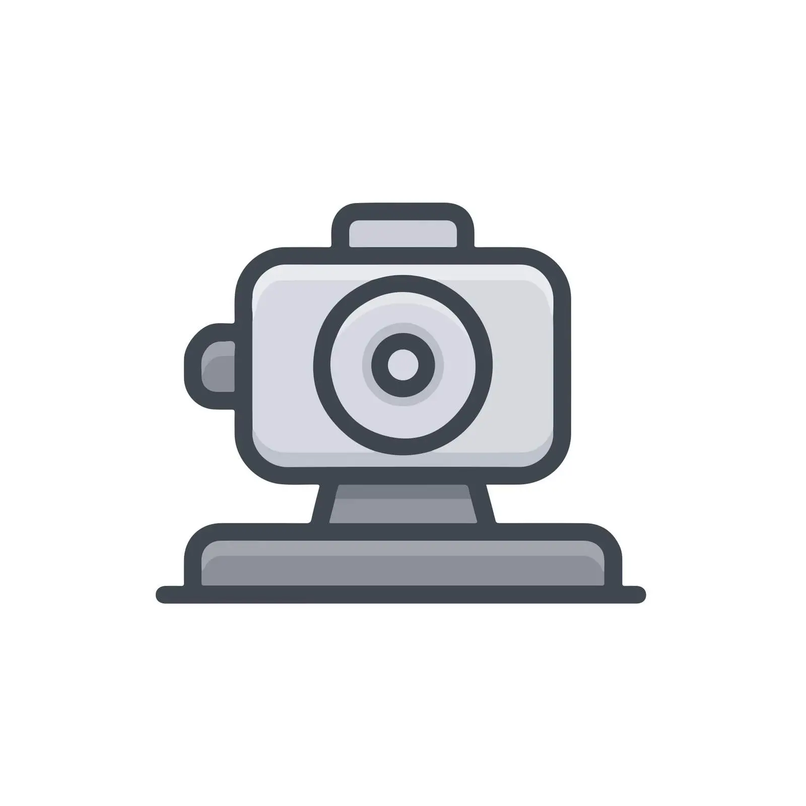 Projector Flat Icon Design — free download from Dotvec