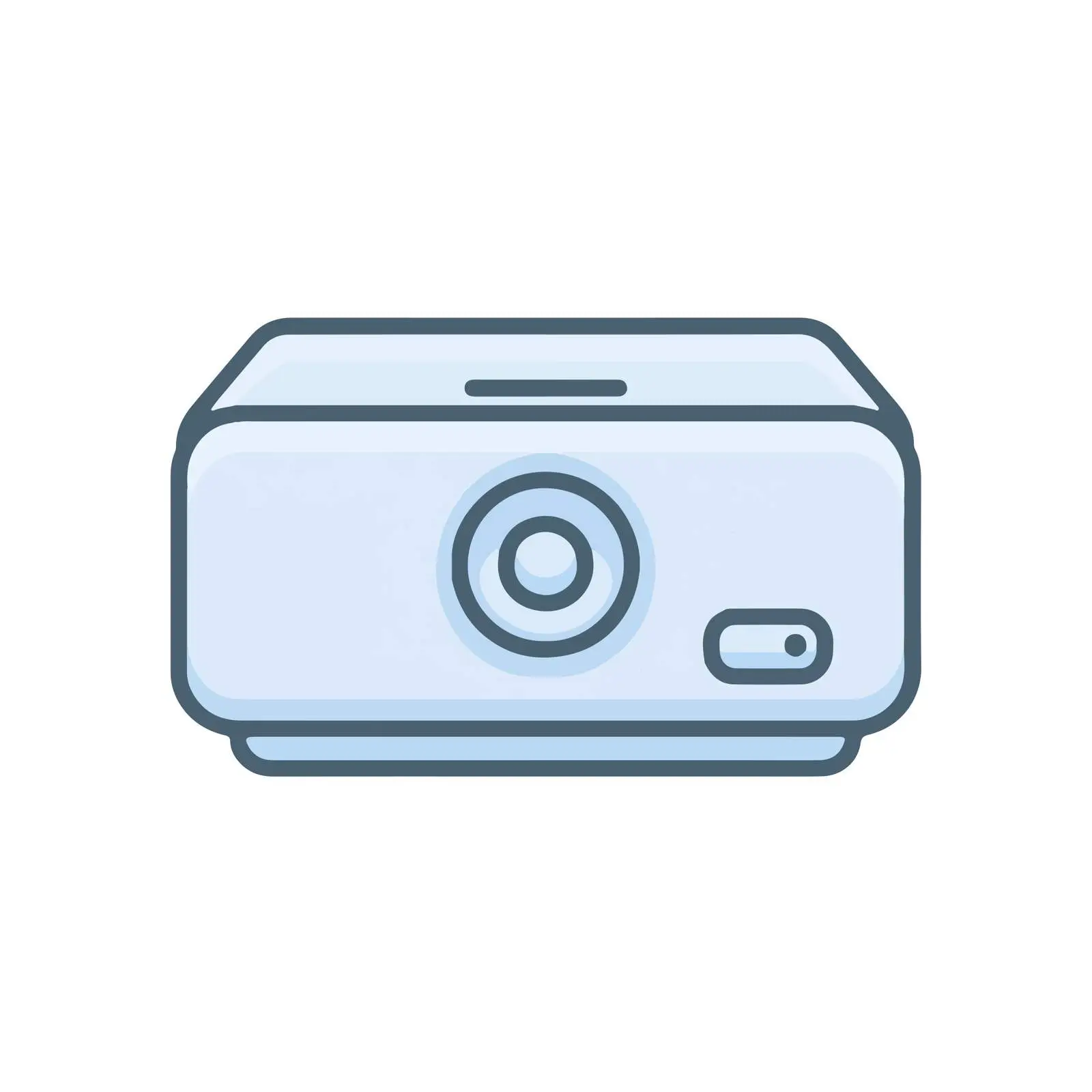 Projector Icon Monoline Design — free download from Dotvec