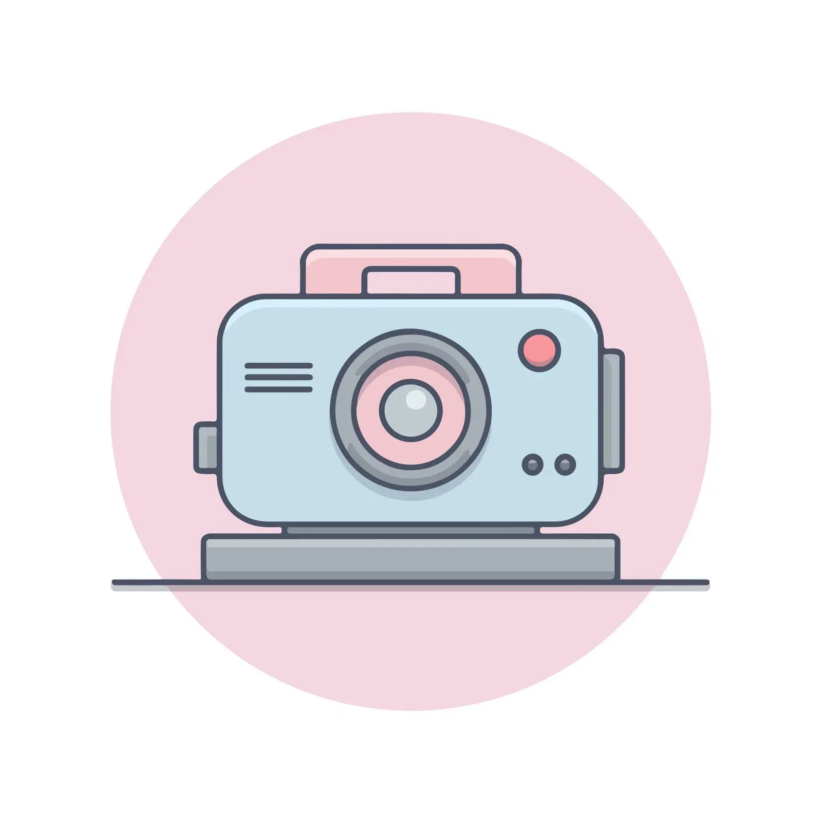 Projector Flat Icon Design — free download from Dotvec